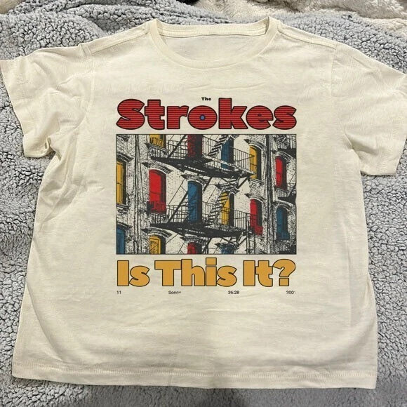 Vintage The Strokes band Is This It Shirt Unisex Concert S to 5XL TS1182