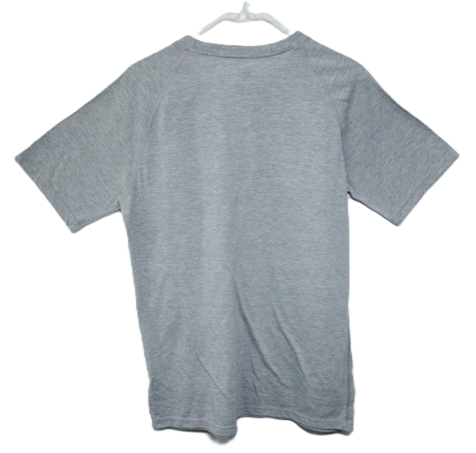 Adidas Ultimate Tee Men’s M/M Grey Short Sleeve Crew Neck Logo T-Shirt T0492