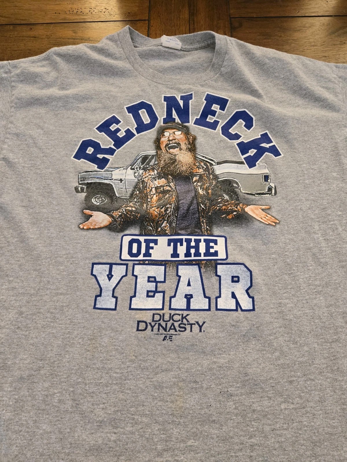 REDNECK OF THE YEAR Uncle Si DUCK DYNASTY Short Sleeve T Shirt XL