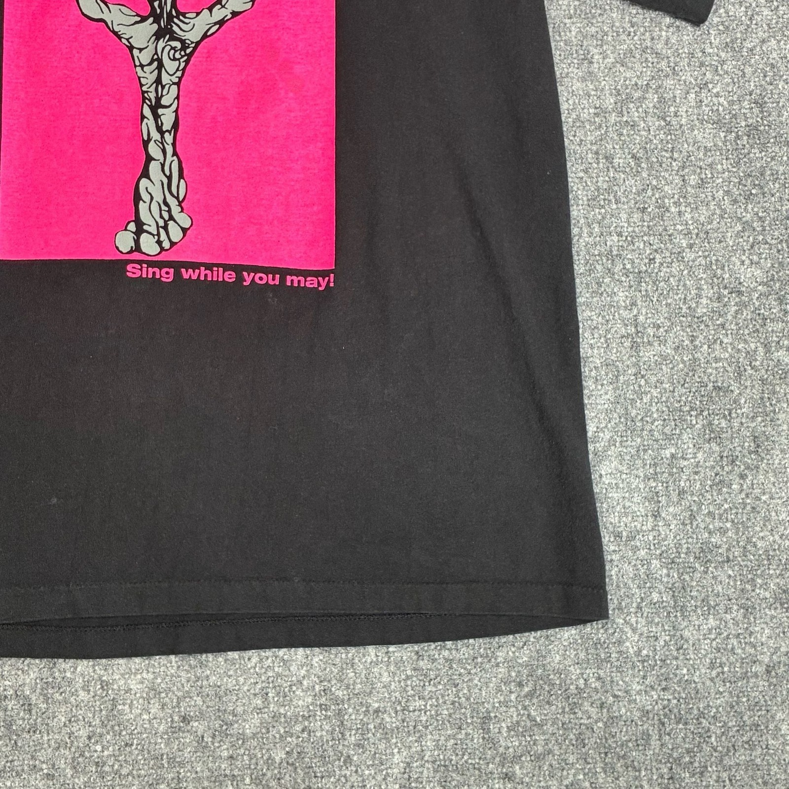 Vintage 90s The Legendary Pink Dots “Sing while you may” Band T Shirt XL Roc
