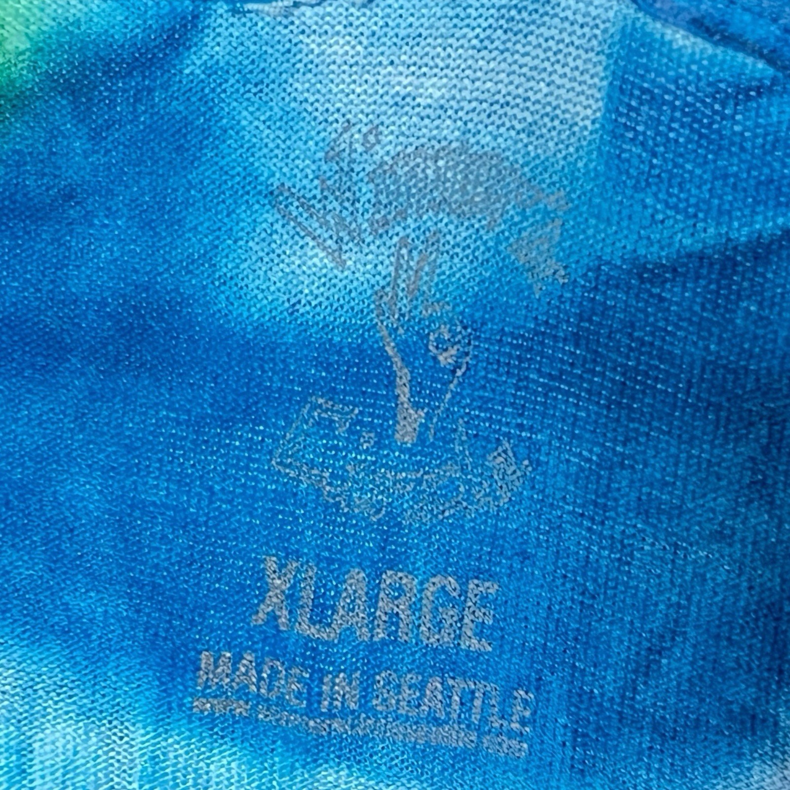 Same Love Macklemore Ryan Lewis Tye-dye Graphic Concert Tee Tshirt XL Pride Y2K