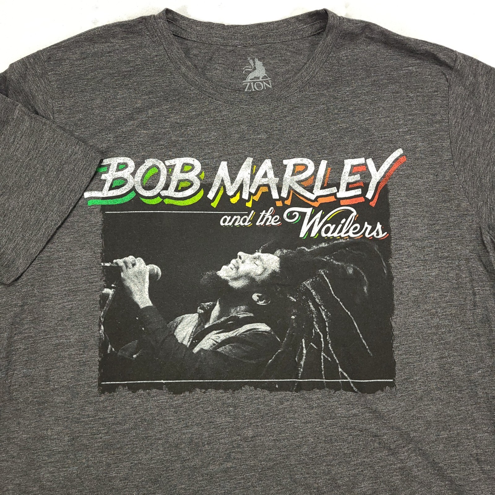 Bob Marley and the Wailers Mens T Shirt Size L Large Zion Rootswear NEW #p86