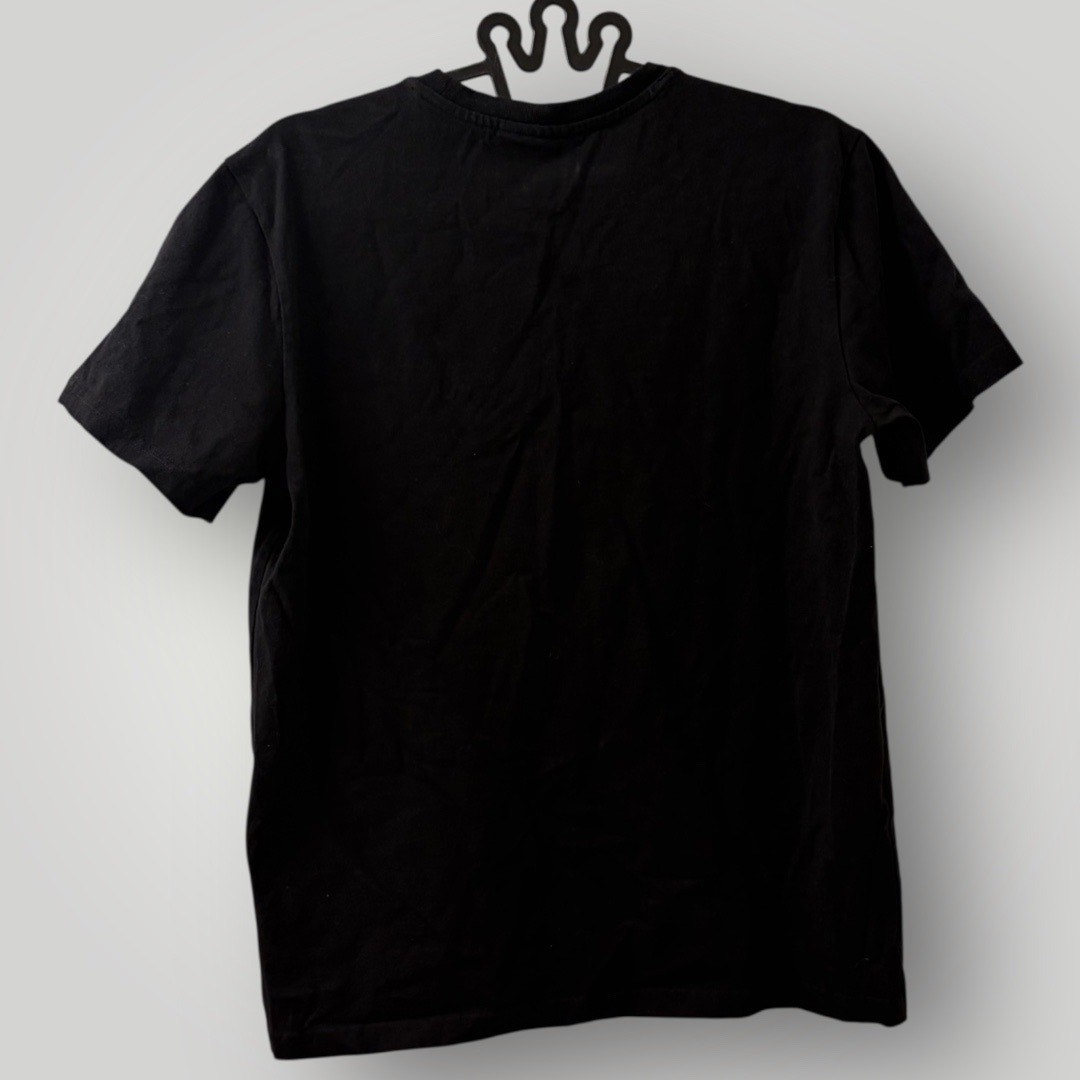 Arthur Ashe T-Shirt Men’s Small Black Logo Graphic Made In Portugal Cotton Tee S