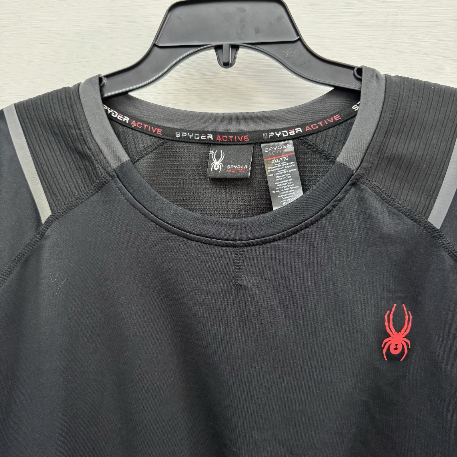Performance Base Layer Top Spyder Active Men XXL Black ProWeb