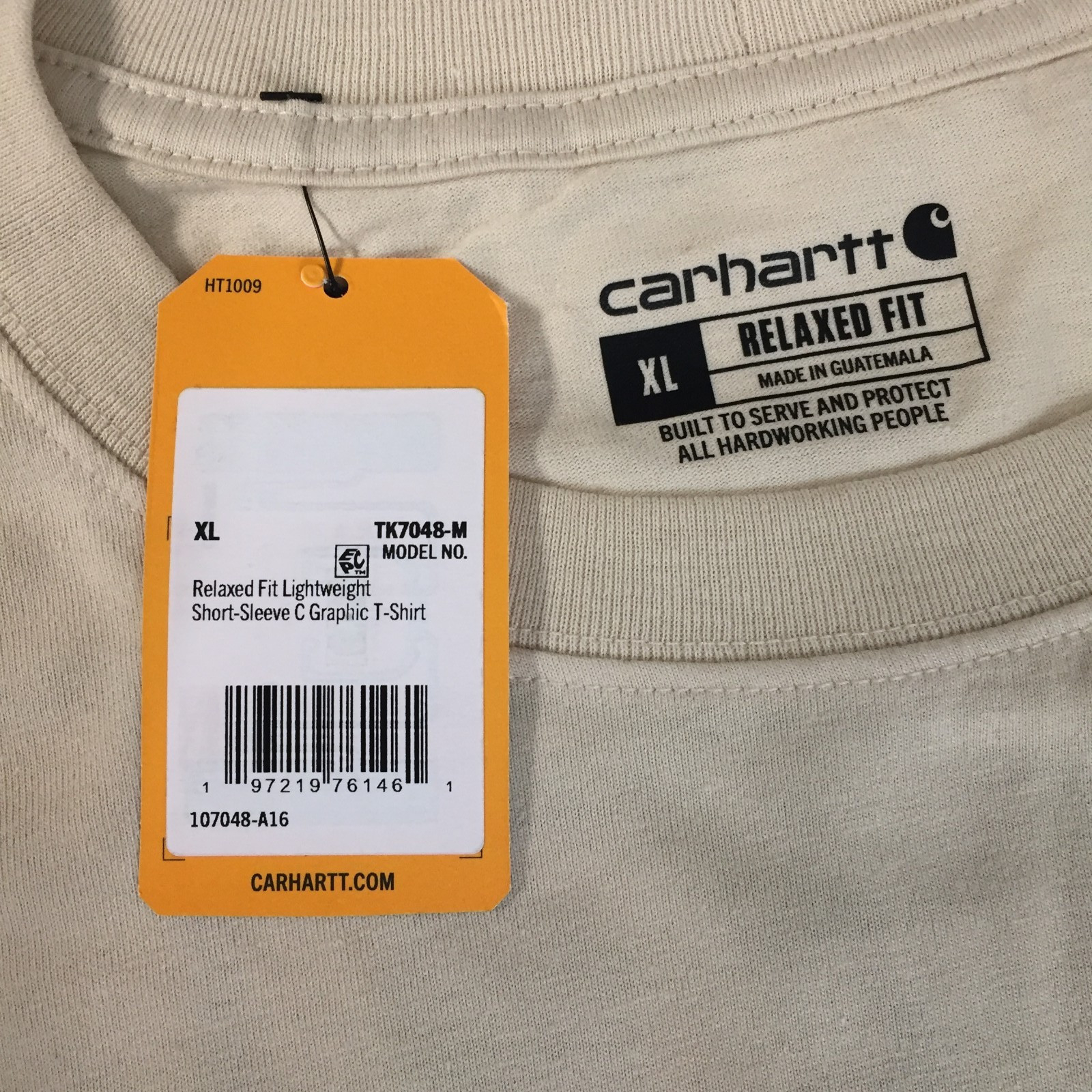 Carhartt Men’s Relaxed Fit Lightweight Short-Sleeve C Back Graphic T-Shirt Tee