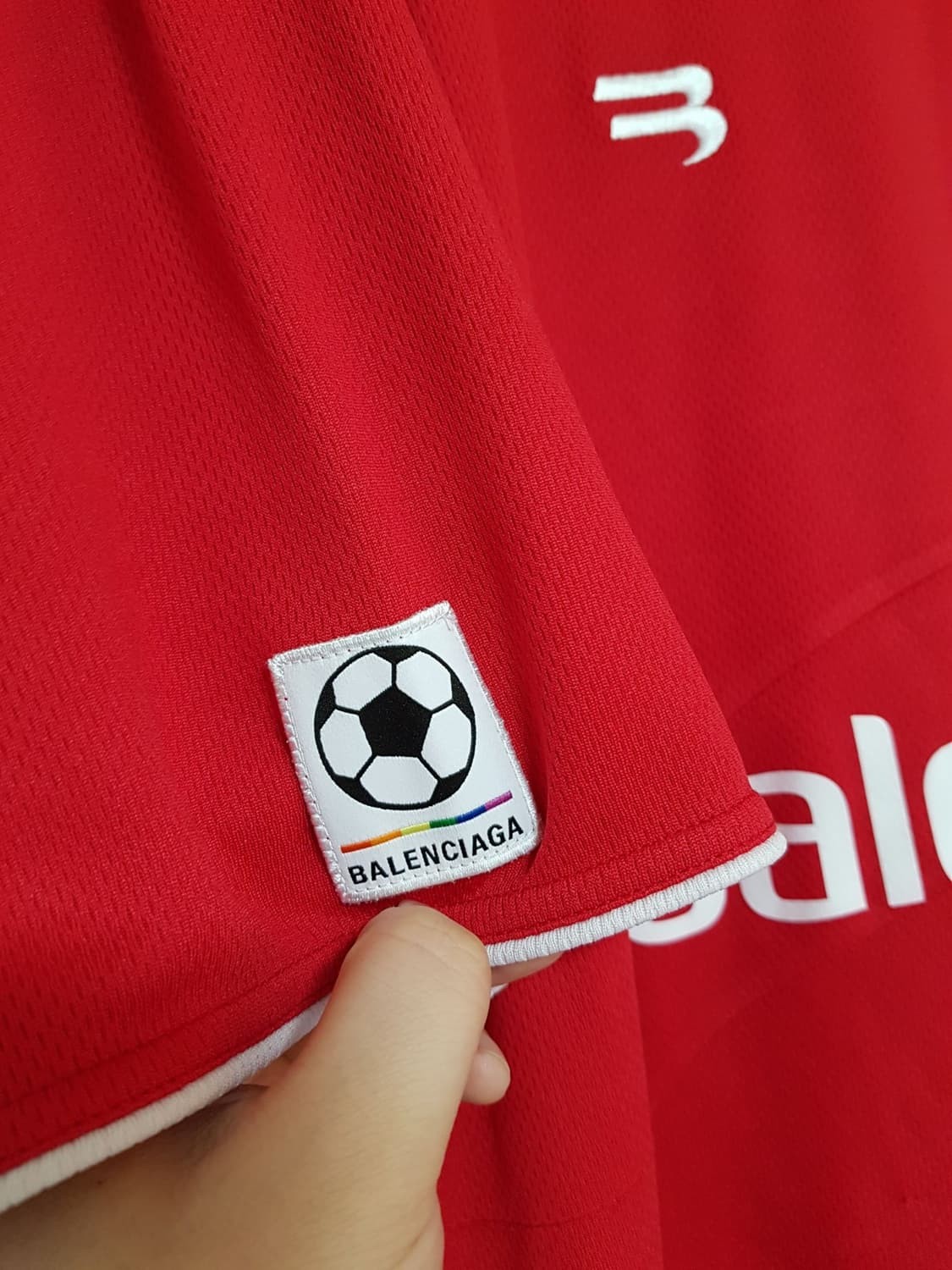 Balenciaga Soccer Jersey T Shirt