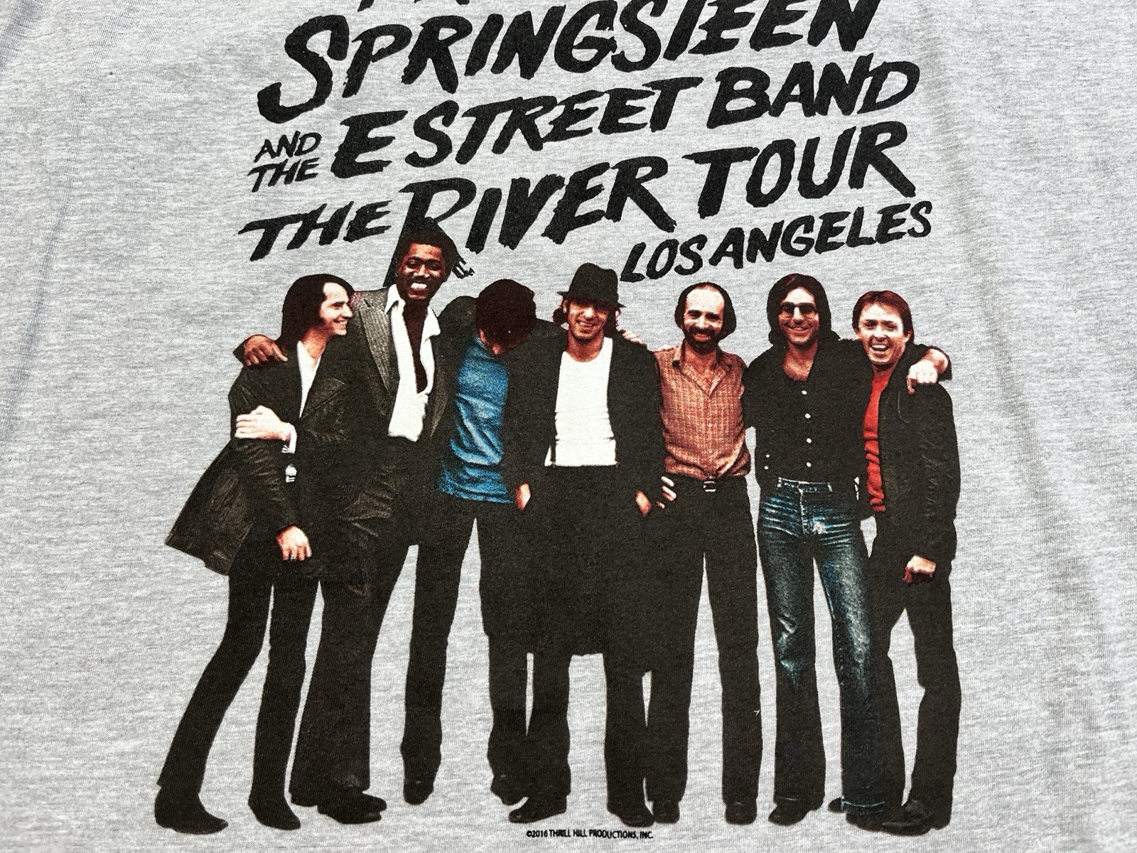 Bruce Springsteen ‘The River Tour 2016’ Los Angeles ladies boxy T shirt NWOT