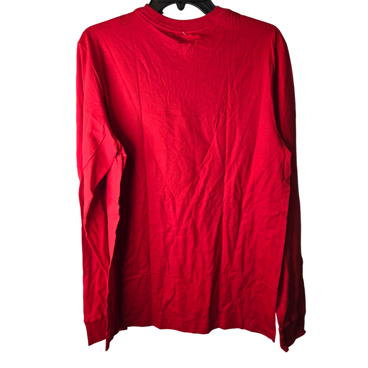 Nike Foil Franchise Just Do It Tee Red Long Sleeve Men’s T-shirt Size M NEW