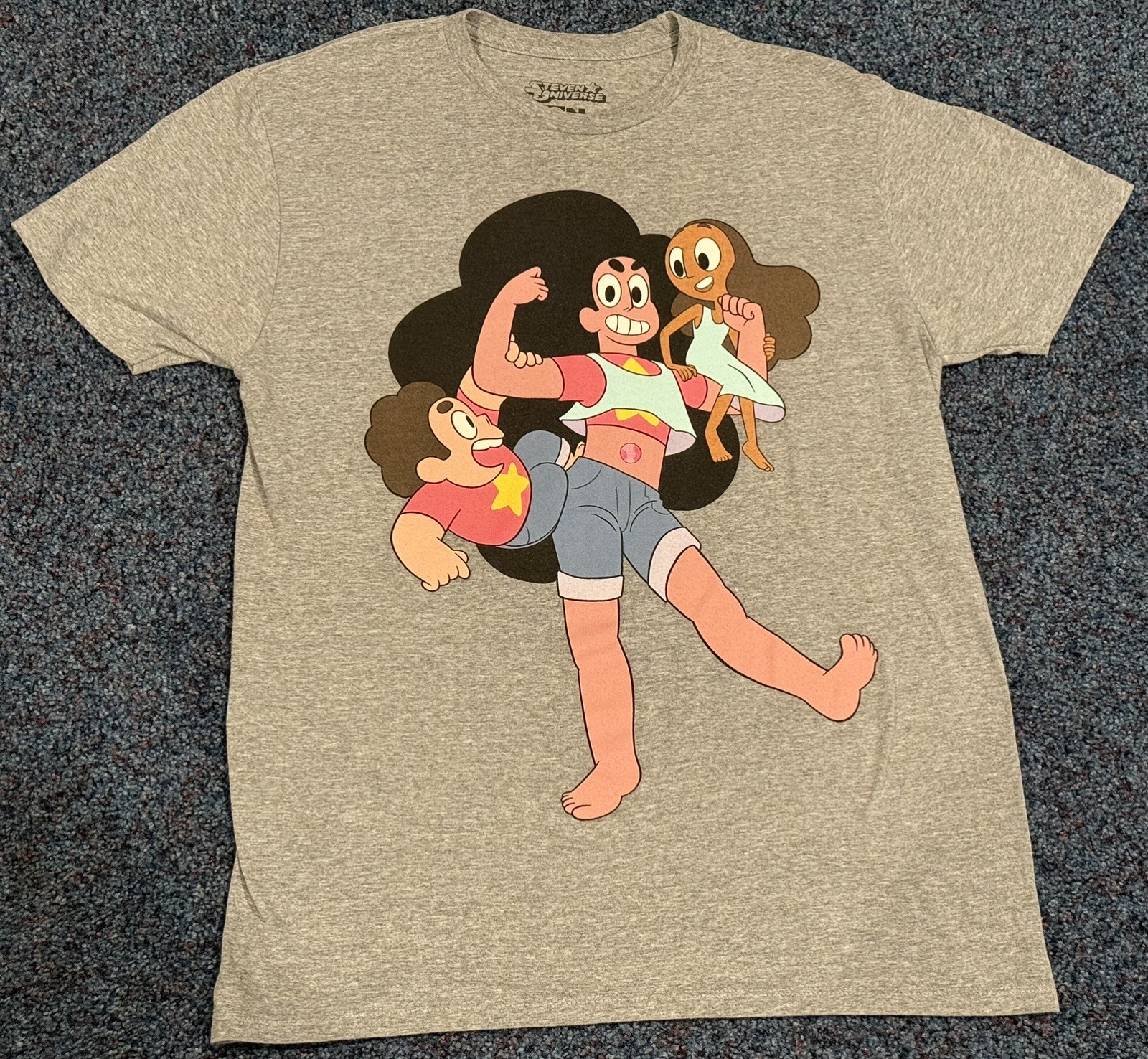 Steven Universe Stevonnie Gray T-Shirt Men’s Size Large (L) Hot Topic 2019