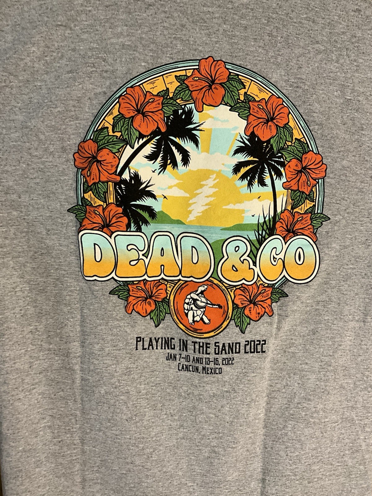 Dead And Co Playing In The Sand 2022 Rare Authentic Grateful Dead Men’s Medium