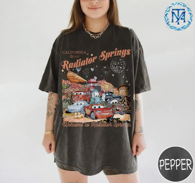 Vintage Car Town Comfort T-Shirt