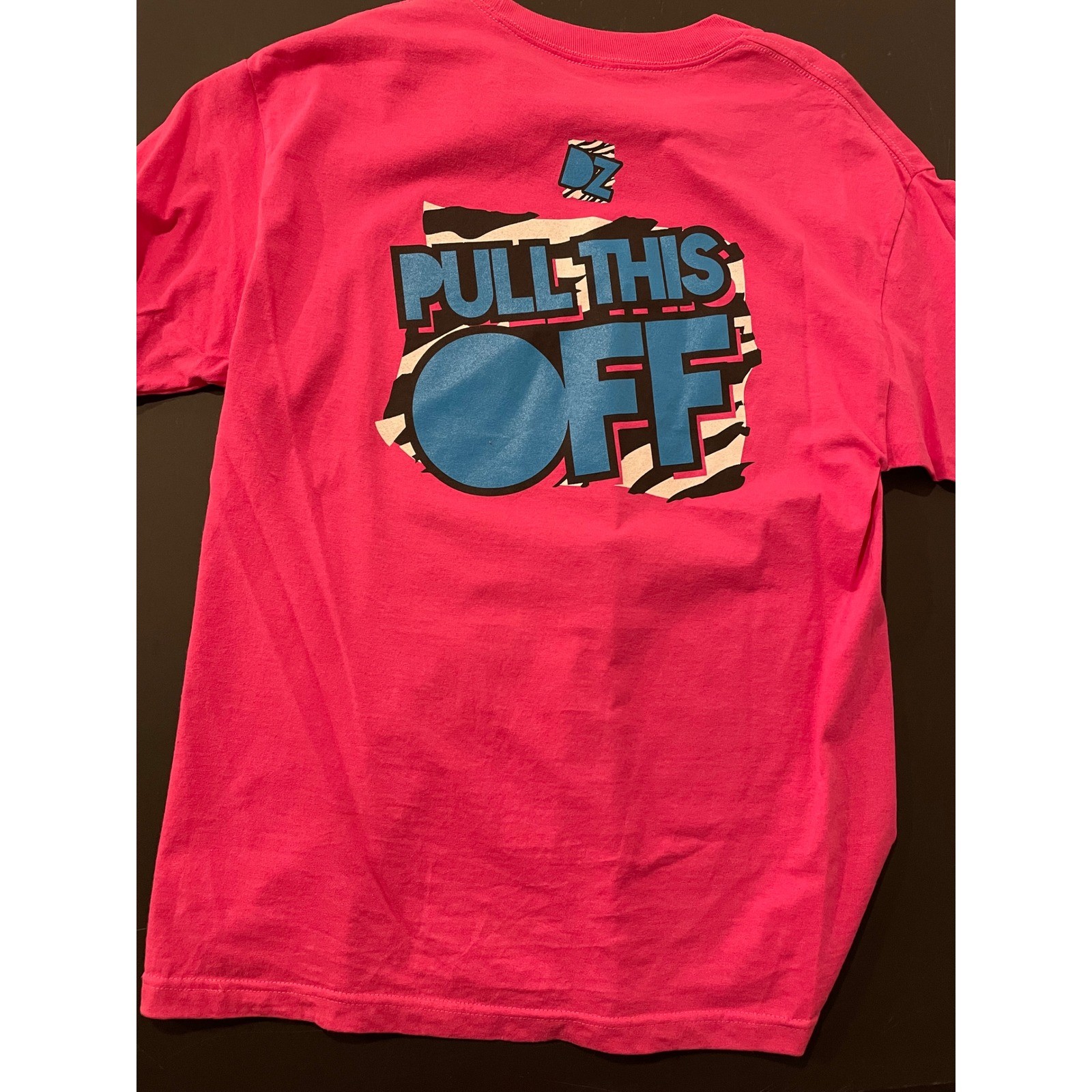 WWE Authentic Wear You Wish You Could Pull This Off Pink T Shirt Large