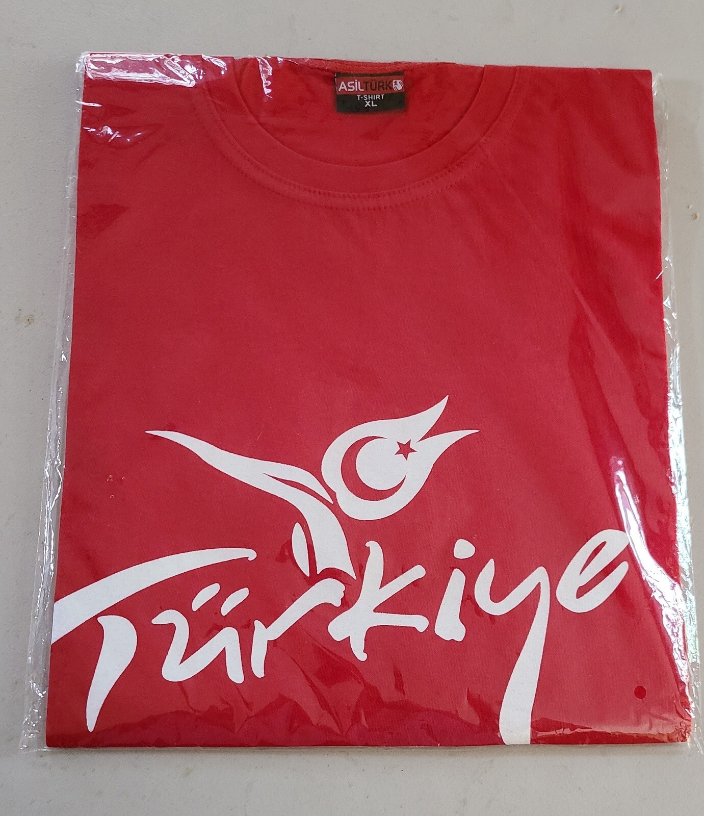 ASIL TURK Turkiye T Shirt Mens XL Red Turkey Turkish Flag Moon Pride