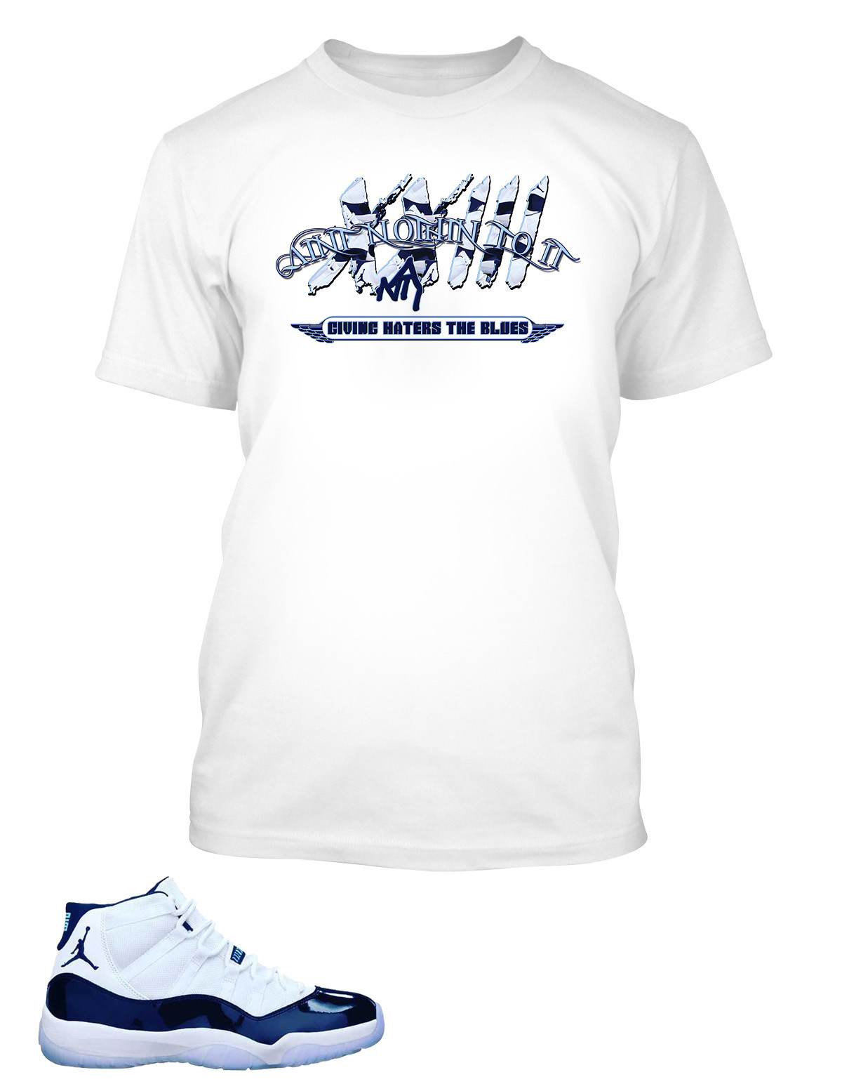 Graphic Tee Shirt To Complement Jordan 11 Win Like 82 Sneaker Sport T