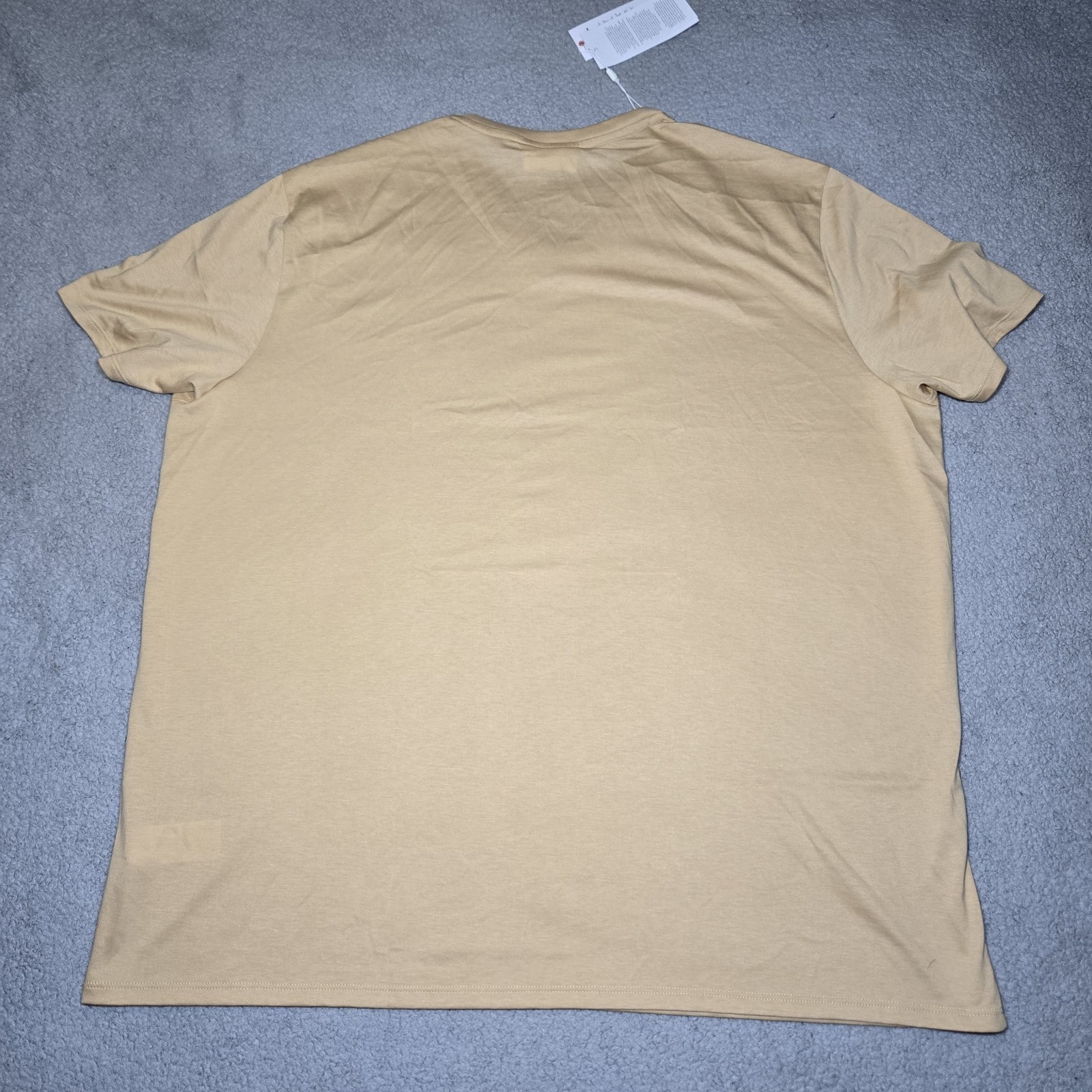 The Lacoste Men’s Lightweight Pima Cotton V-Neck T-Shirt FR 9-4XL Beige