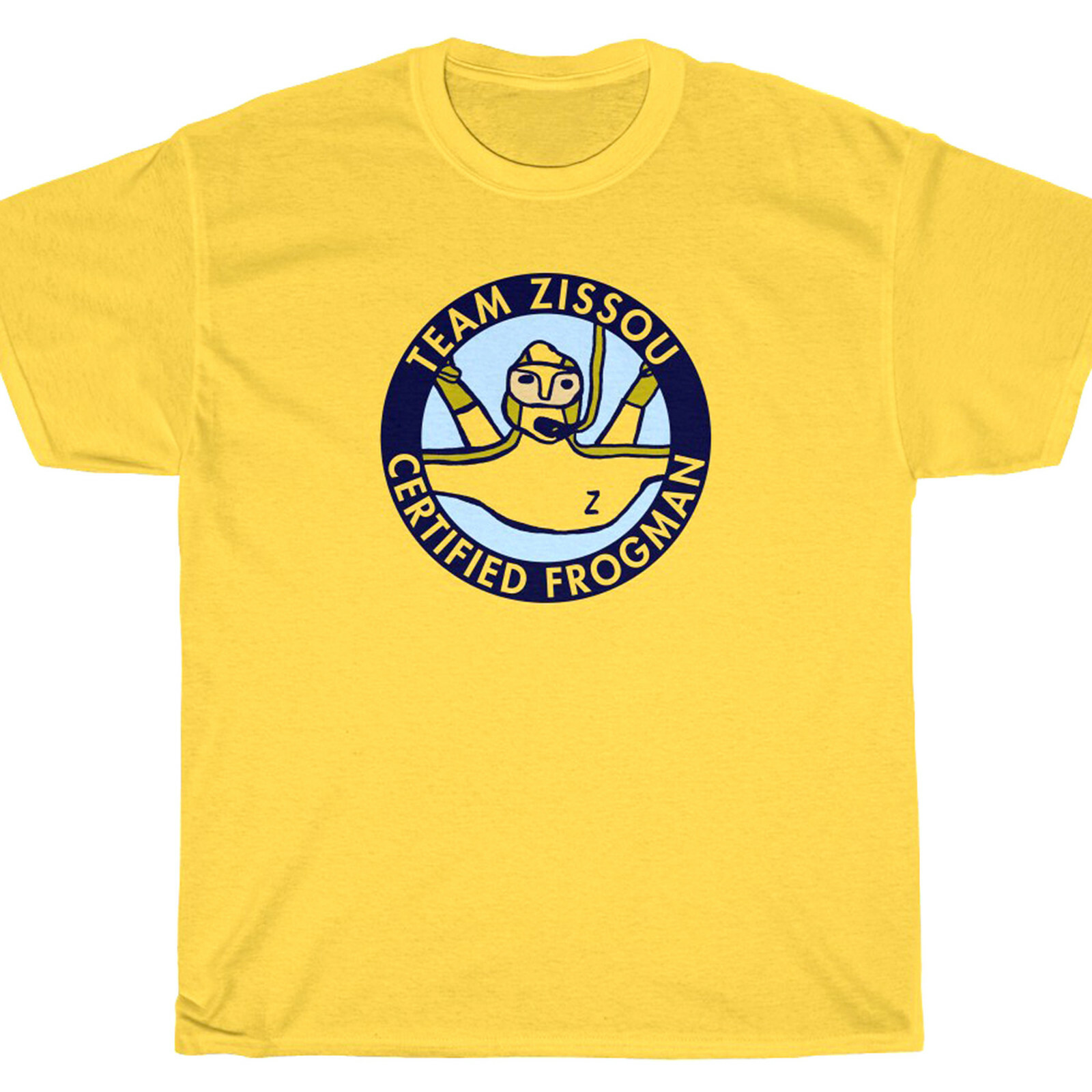 TEAM ZISSOU CERTIFIED FROGMAN T-Shirt – Life Steve Scuba Aquatic