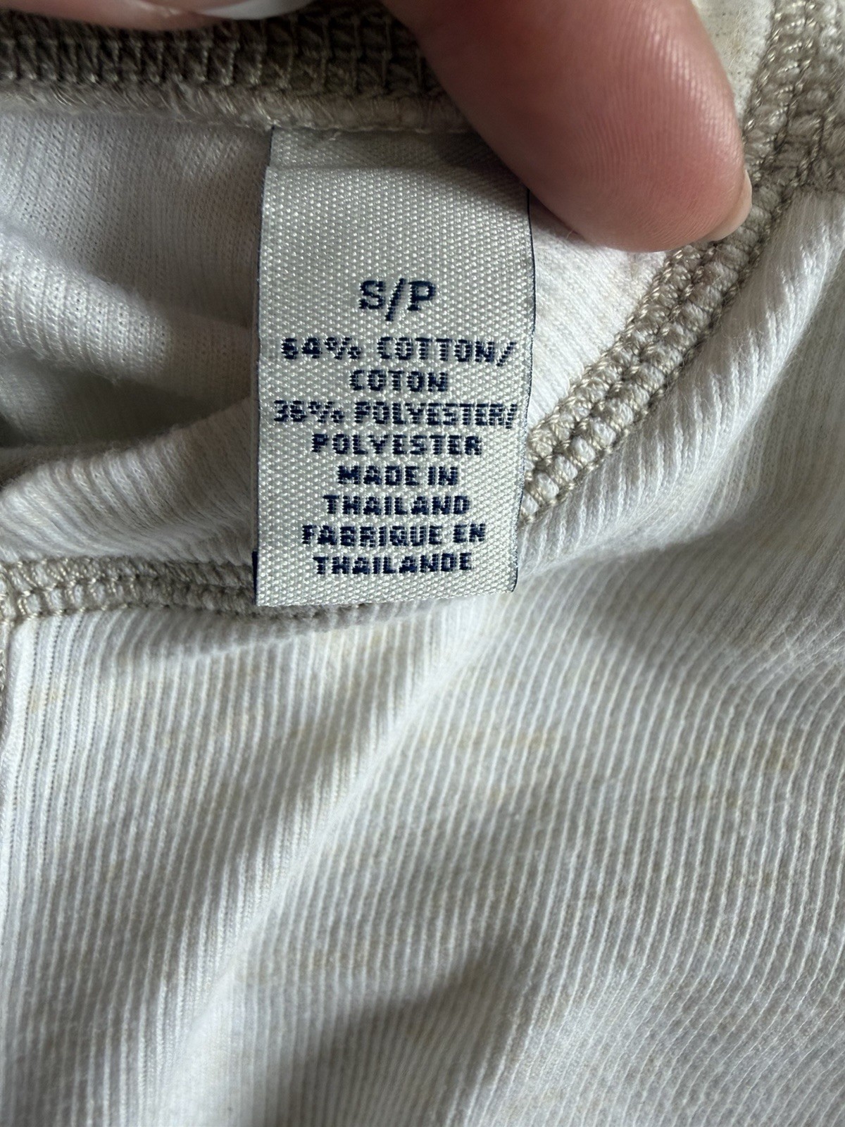 Tommy Bahama Men’s White Jeans Island Modern Fit Henley Long Sleeve Tee S