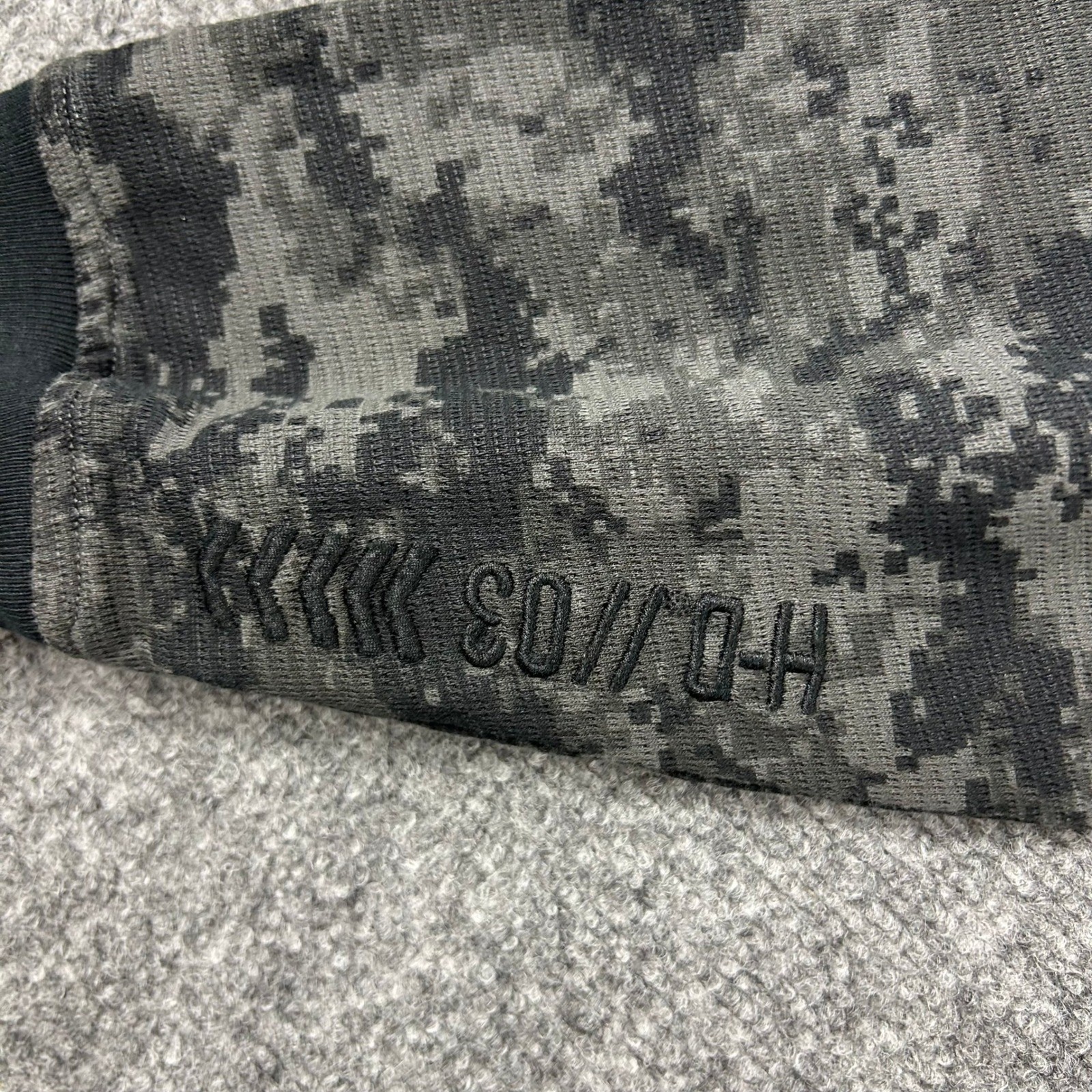 Harley-Davidson Shirt Mens M Grey Digital Camo Long Sleeve Tactical Elbow