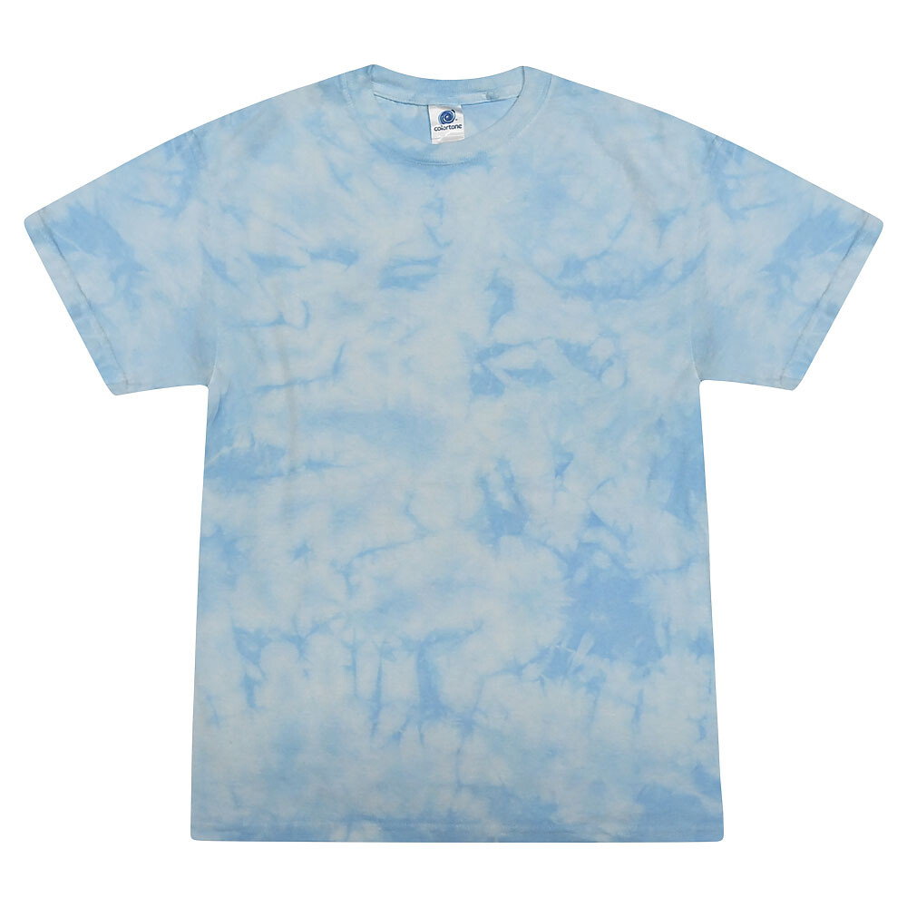 Crystal Wash T-Shirts Multi-Color Adult Size Short Sleeve Cotton Colortone