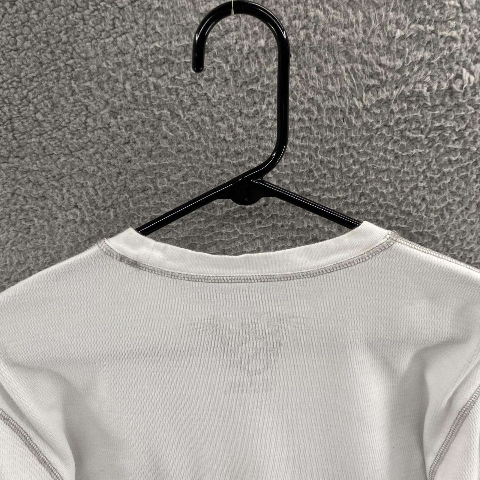 VINTAGE Xtreme Gear Shirt Mens Medium White Thermal Skull Wings Graphic Y2K 00s