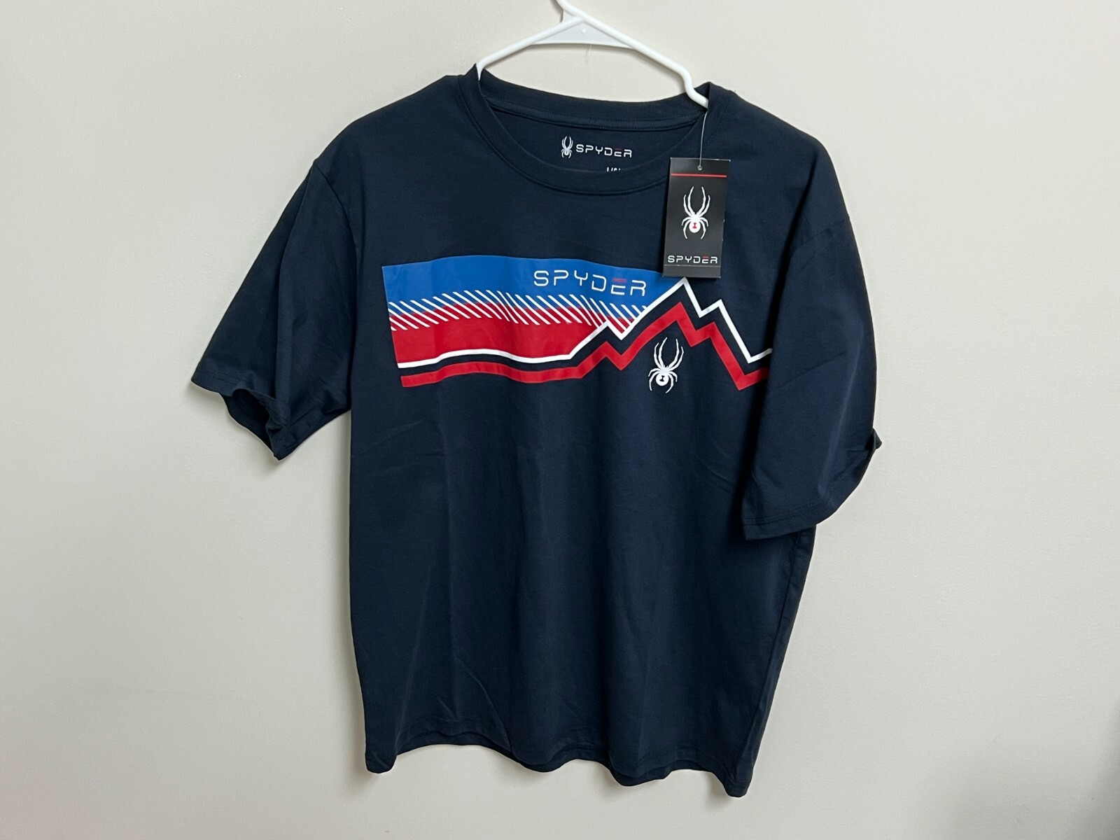 Spyder Men’s Short Sleeve Graphic Frontier T-Shirt Size Large