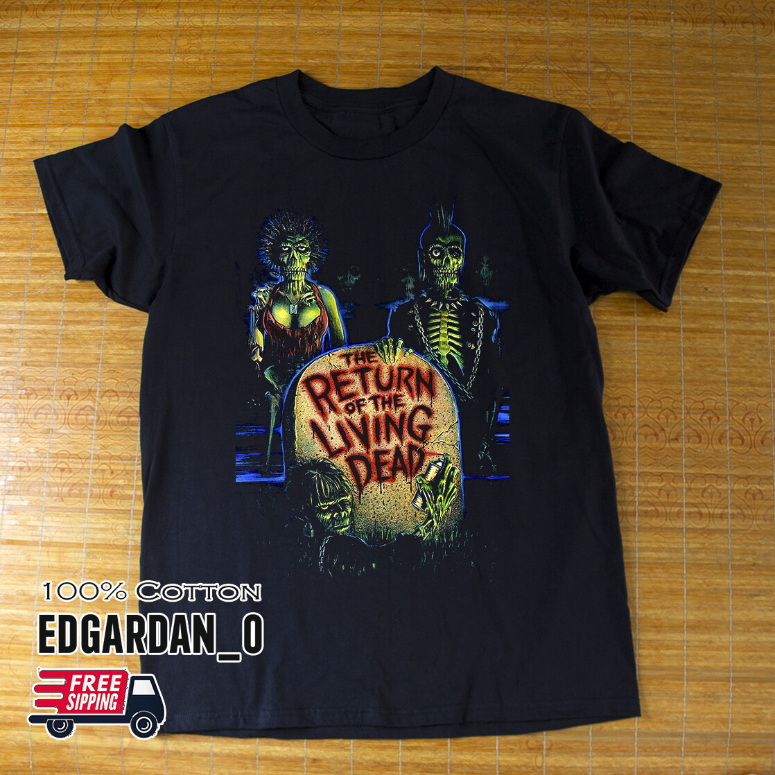The Return of the Living Dead 80s Horror Zombie Movie T-shirt S-5XL