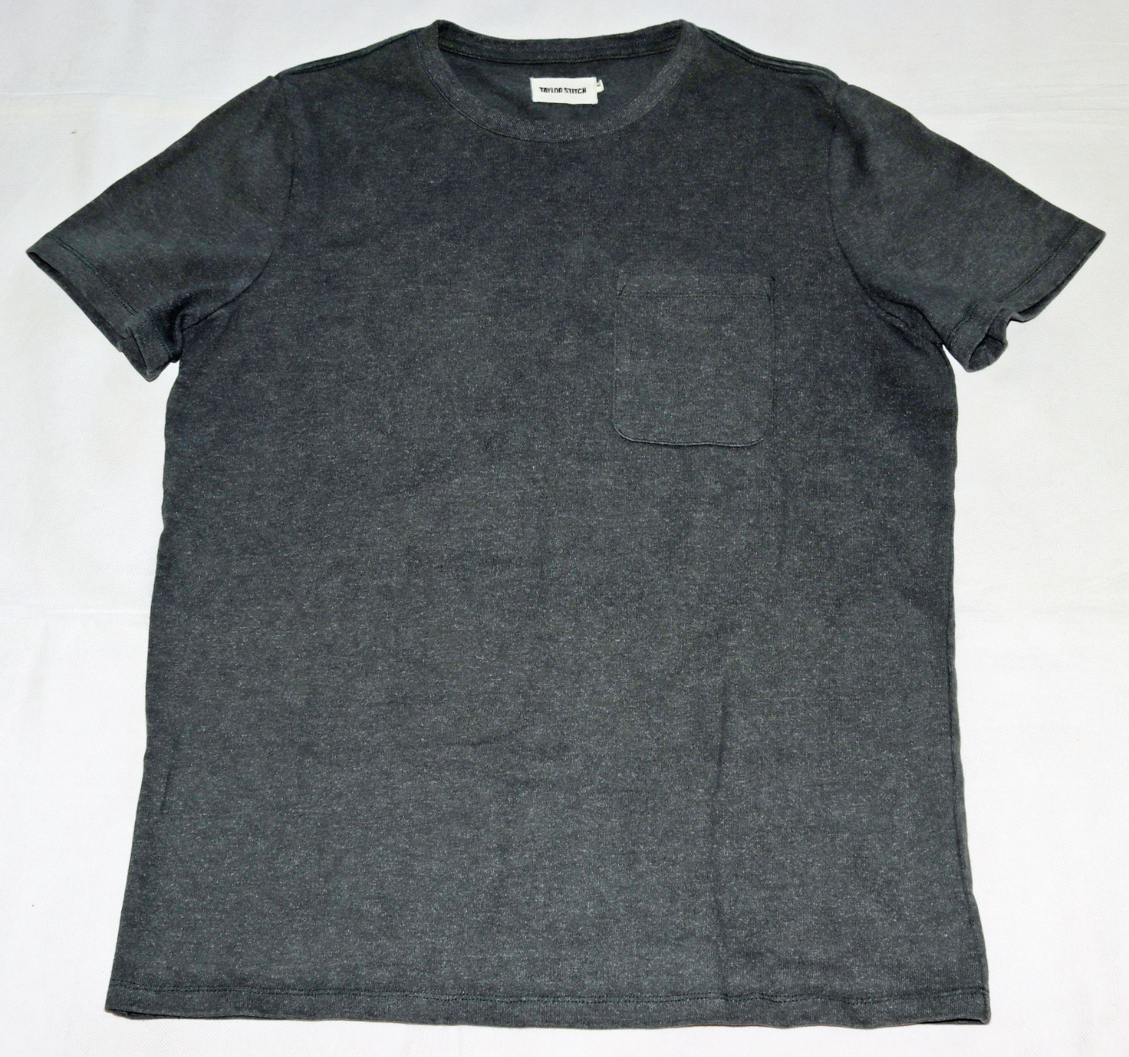 Taylor Stitch Short Sleeve Green T-Shirt Men’s Medium 40 Pocket Crewneck