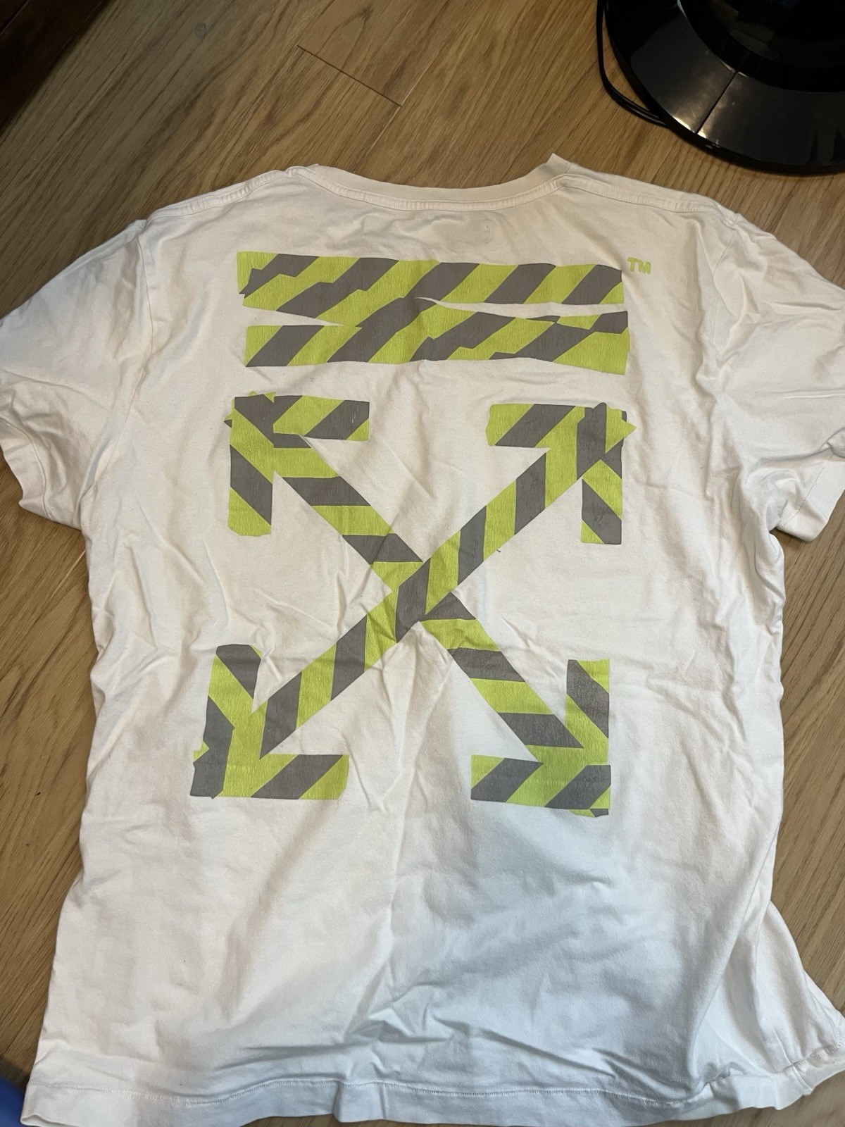Off-White White Graphic T-Shirt Mens Reprint Streetwear Tee S-5XL
