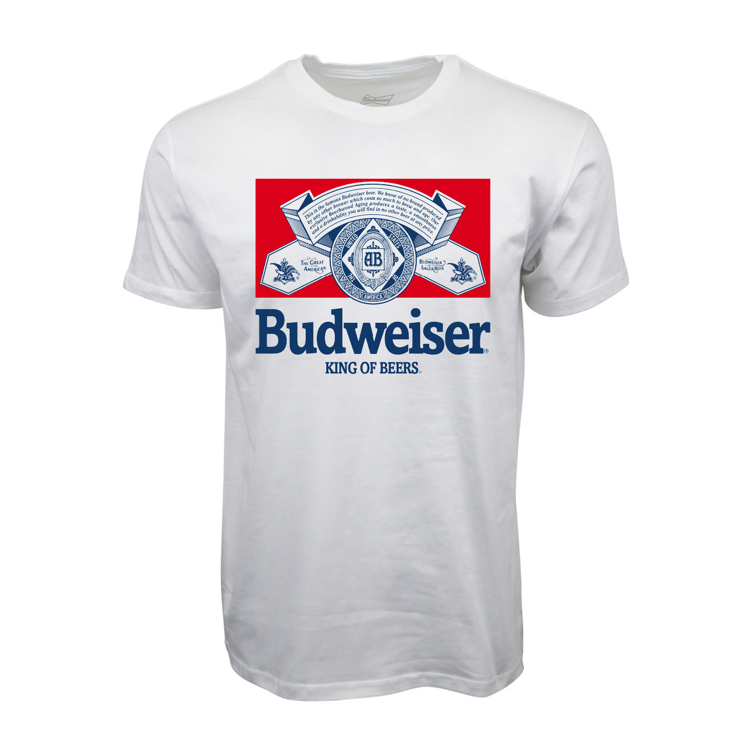 Budweiser’s King Of Beers Graphic T shirt White