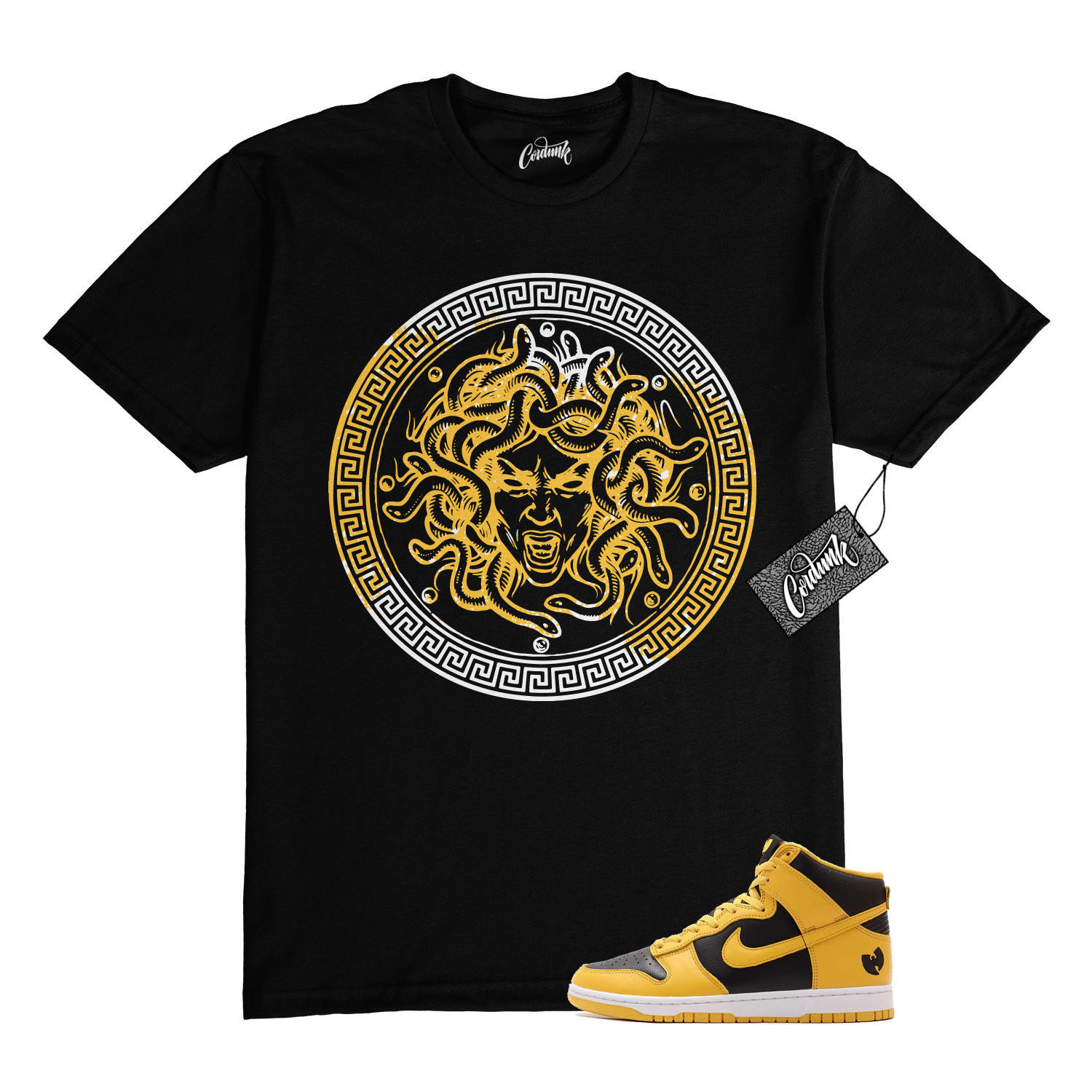 Dunk Tang Pollen Yellow Gold Black White High 2024 T Shirt to Match CLP