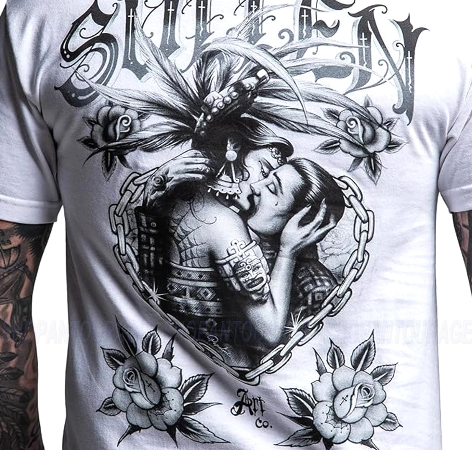 Sullen Art Collective Pepelini Standard Fit SCM7598 Short Sleeve Men`s T-shirt