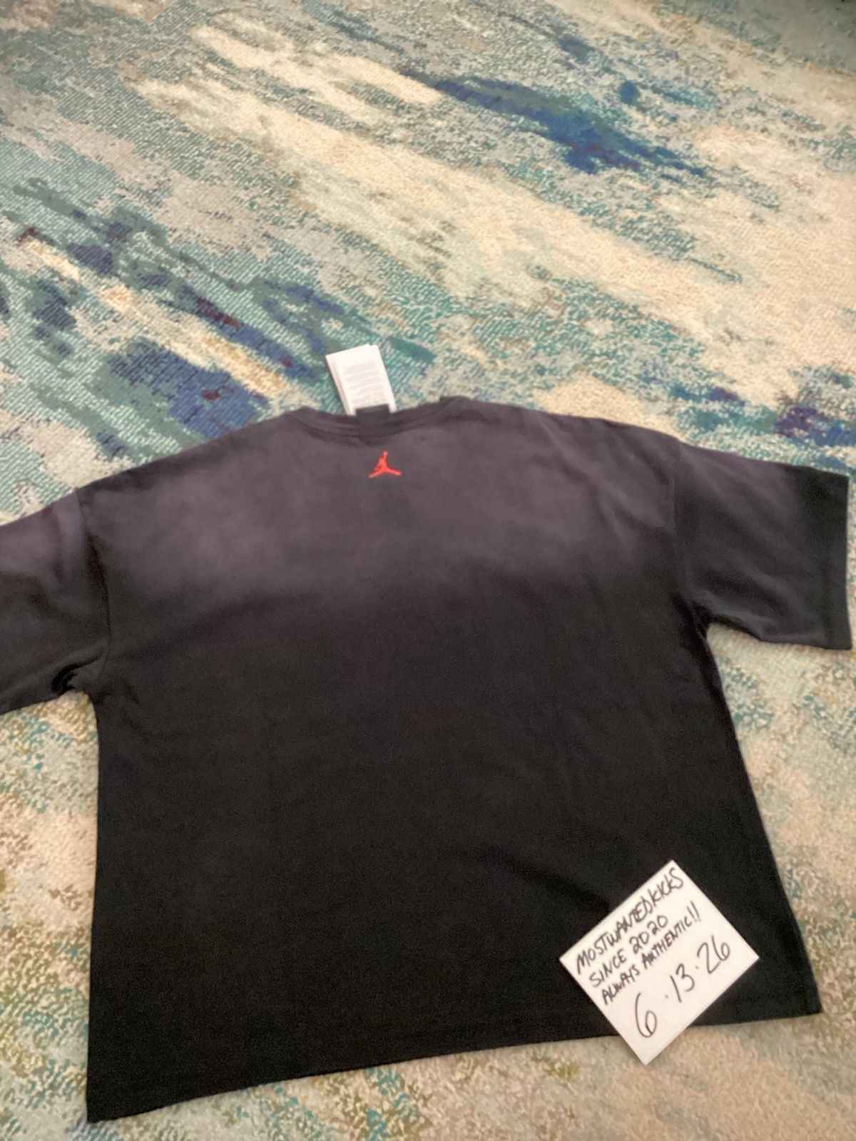 NWT Nike Air Jordan Shattered Backboard Black Loose Fit T-Shirt Men’s Sz L