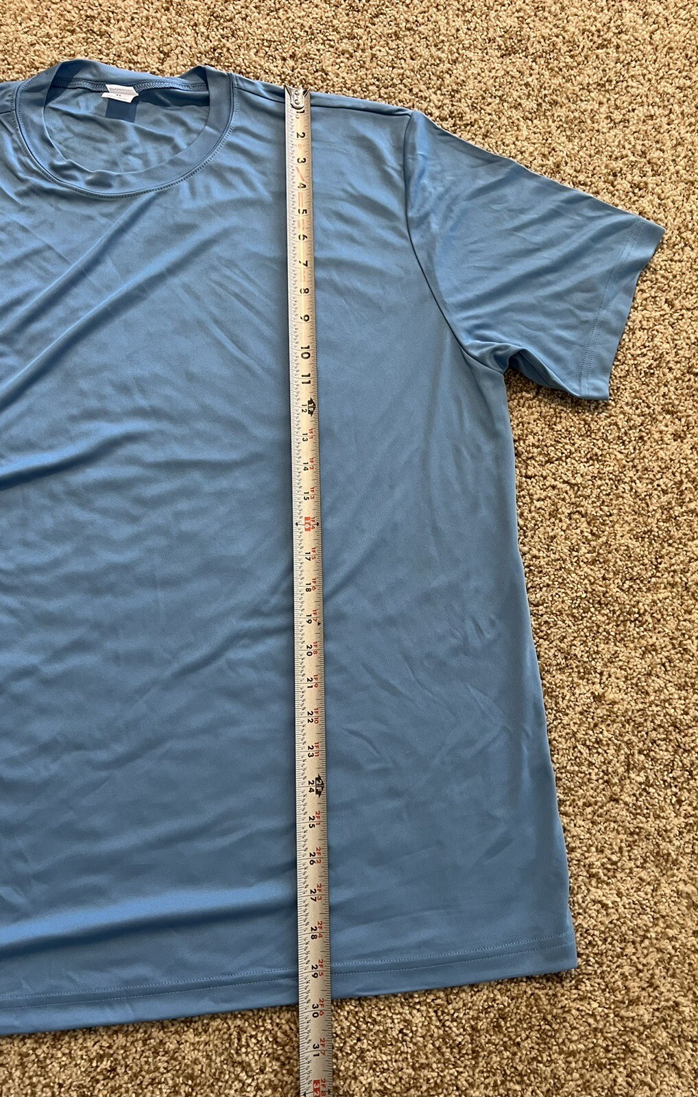 Sport-Tek Adult Short Sleeve T-Shirt Blue Size XL