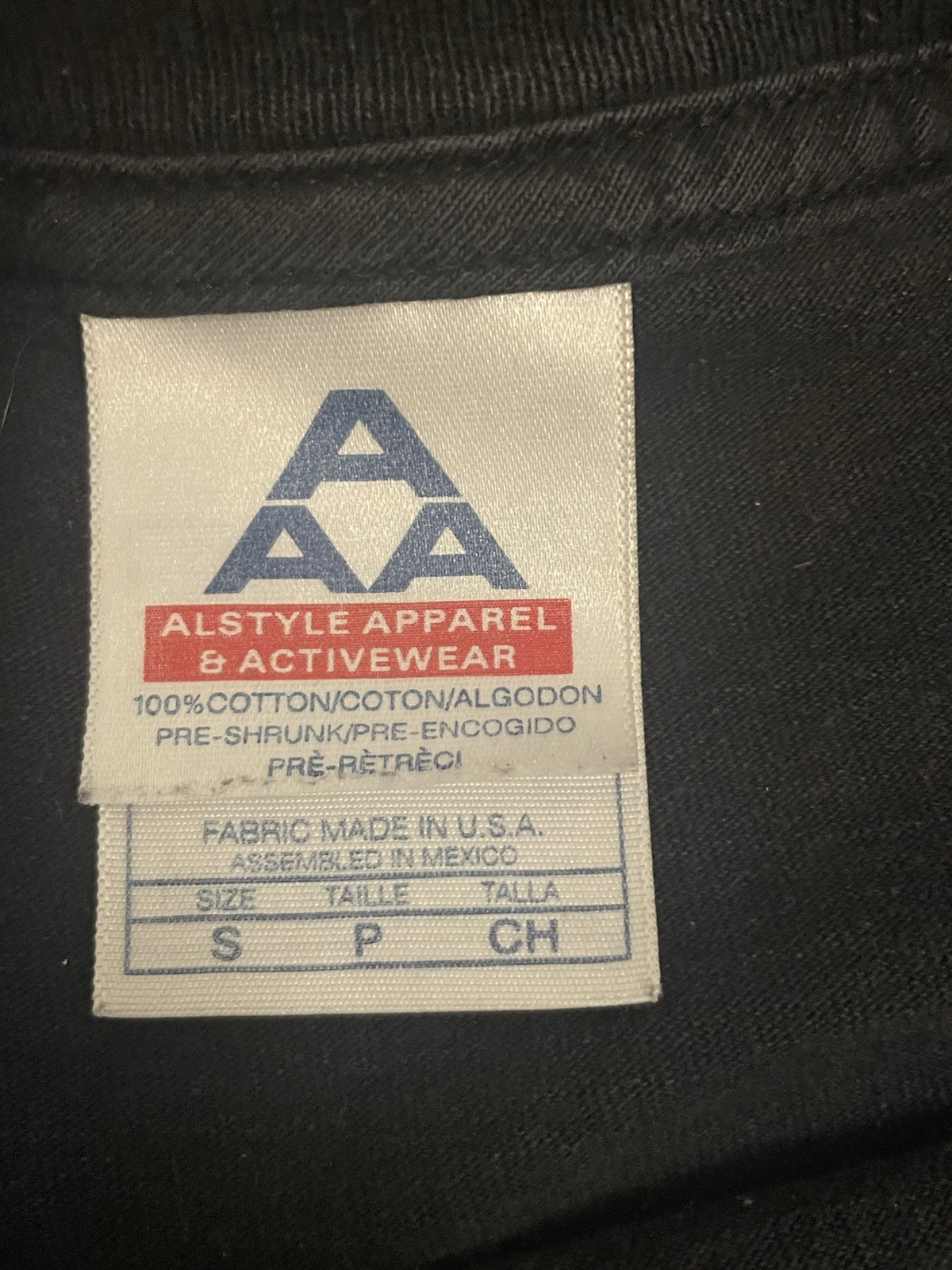 Alstyle Audioslave Black T-Shirt Mens S