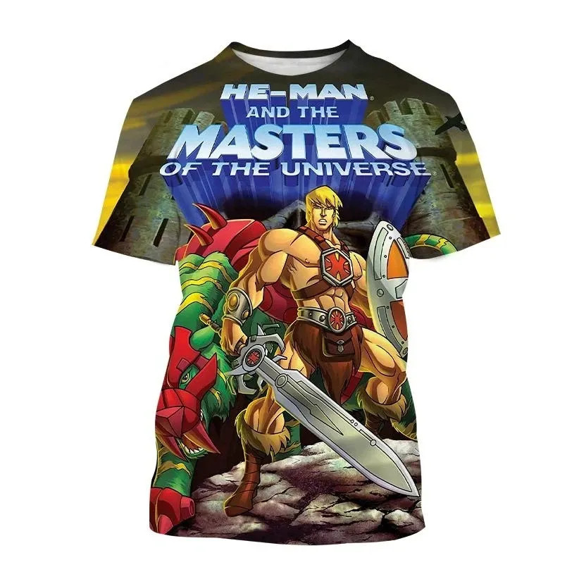 AOP best price Masters of the Universe cartoon 3D shirt All sizes ZXC8