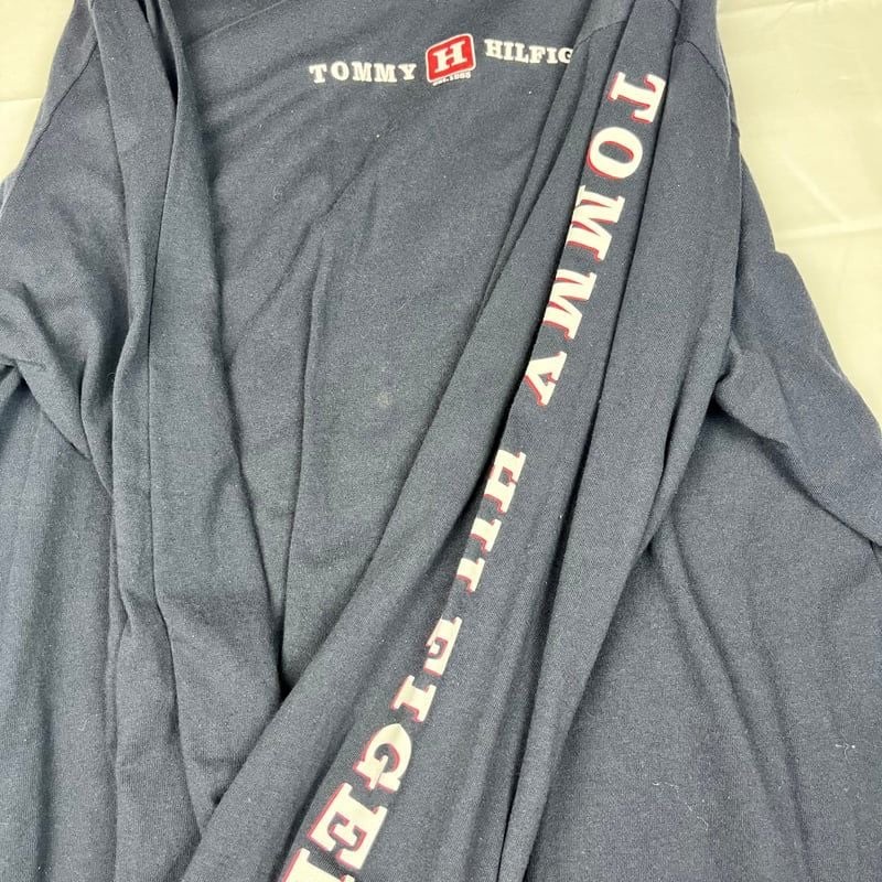 Tommy Hilfiger Men’s Blue Long Sleeve Crewneck Shirt