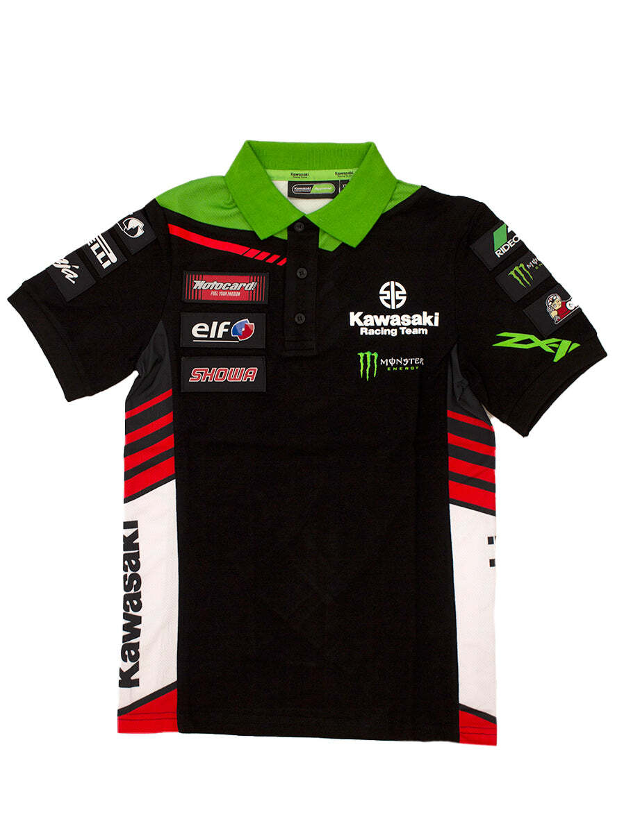 Official Kawasaki KRT Team Race Wear Polo shirt – 21 11501