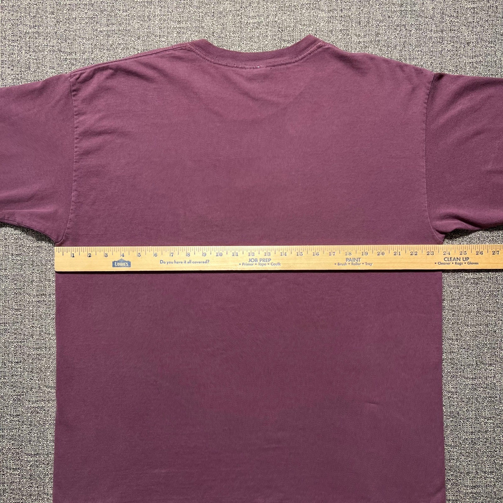 Vintage 90s Lake Tahoe Souvenir T Shirt Mens XL Burgundy Floral Graphic Cotton
