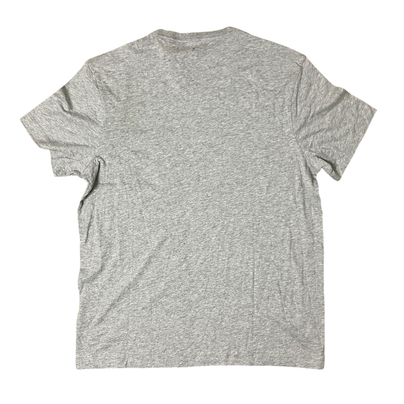 J Crew T-Shirt Mens M Gray Heather V-Neck Basic Washed Jersey Casual Minimalist