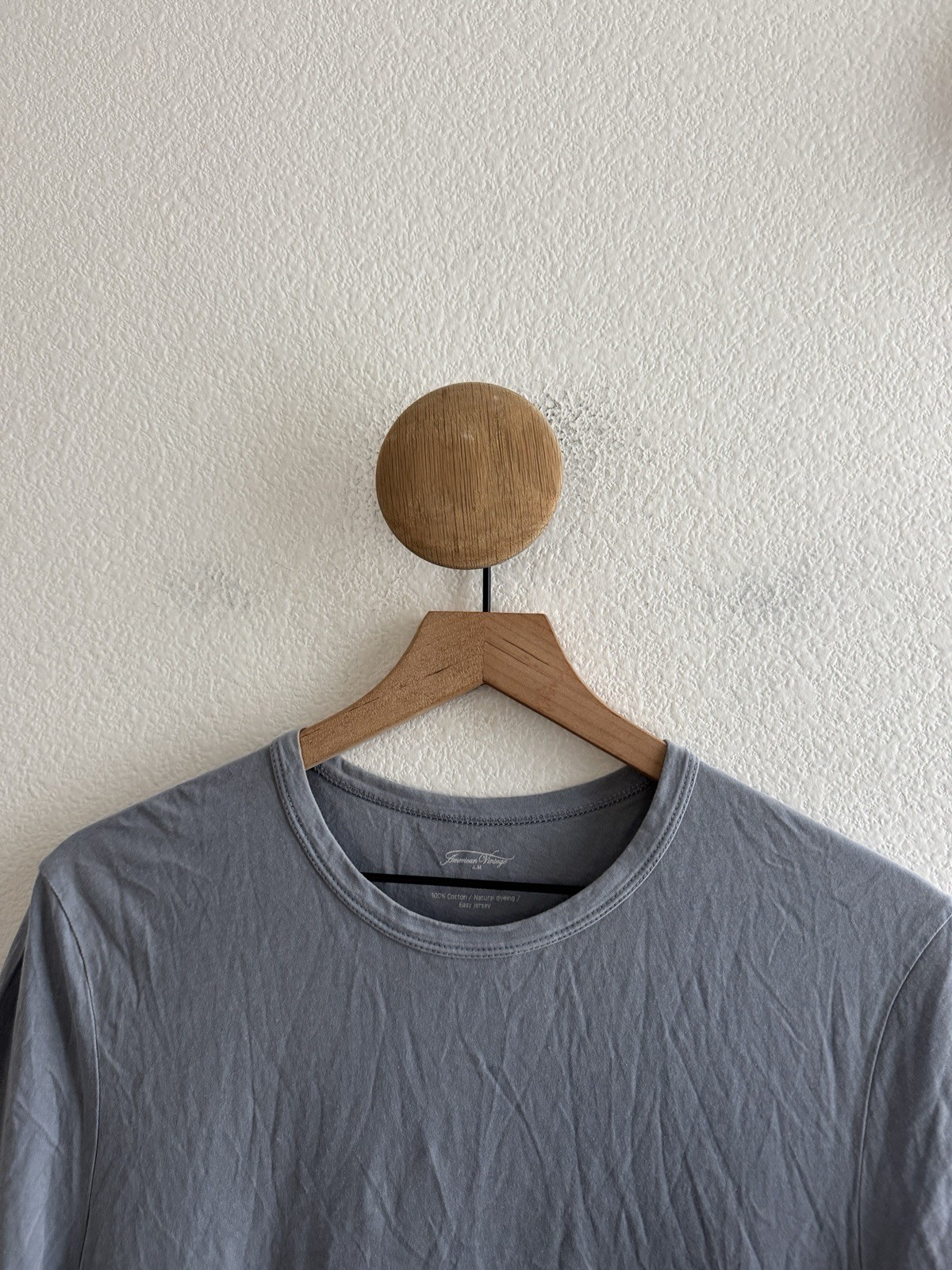 American Vintage Blue Tshirt Size Medium