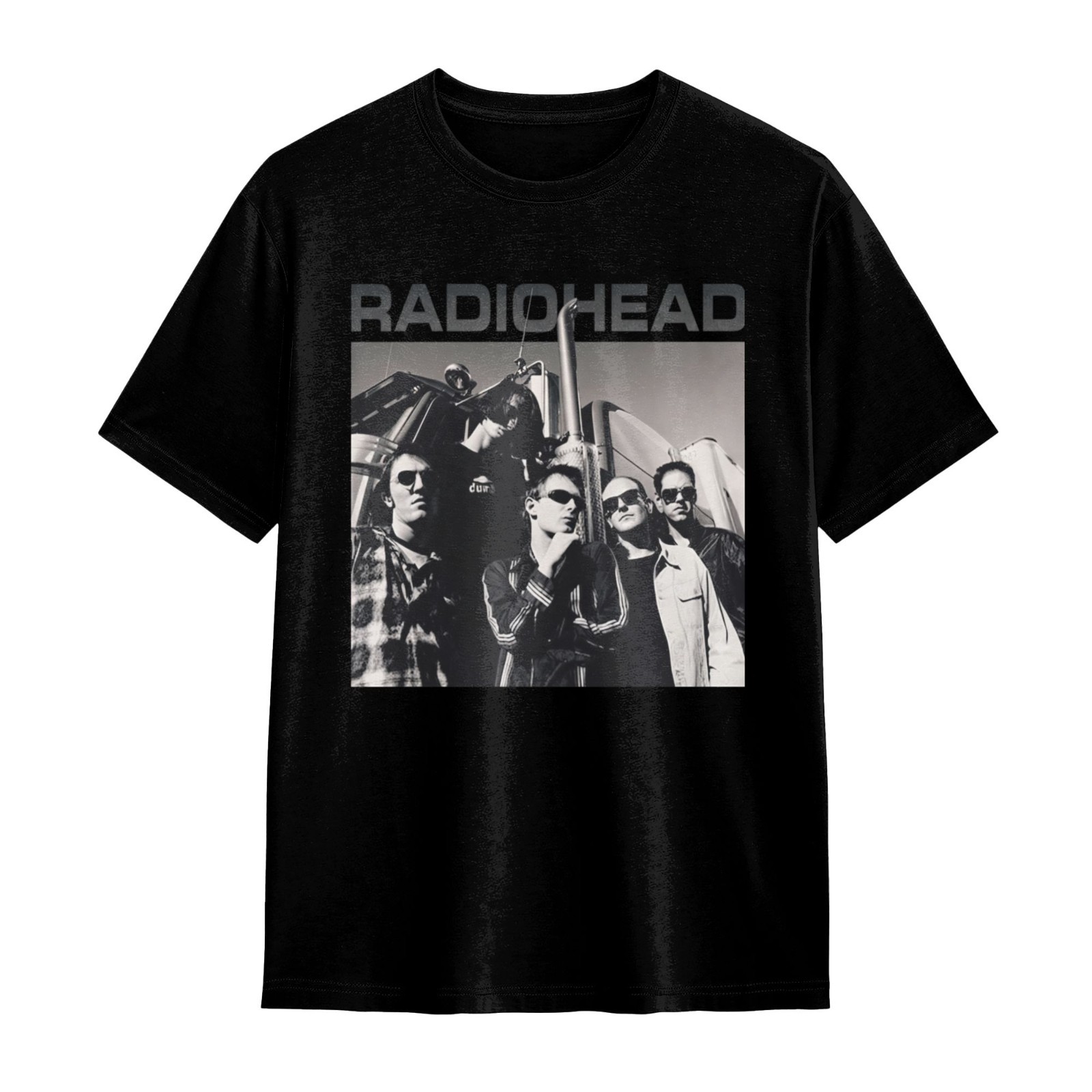 Radiohead Vintage Band T-Shirt vintage 90s Alternative Rock Casual Unisex