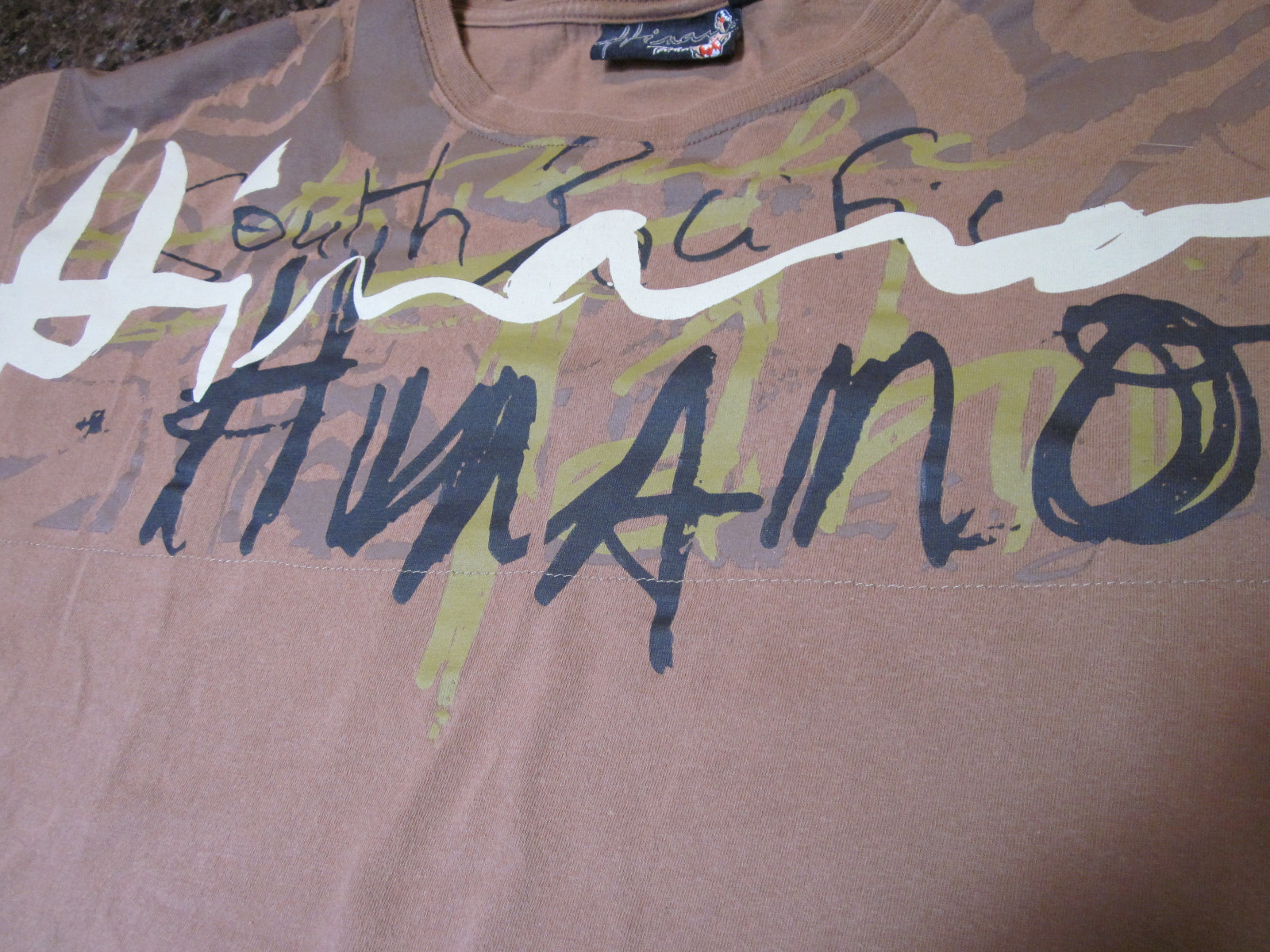 Very Rare Hinano Tahiti Island Girl Surf Shirt M