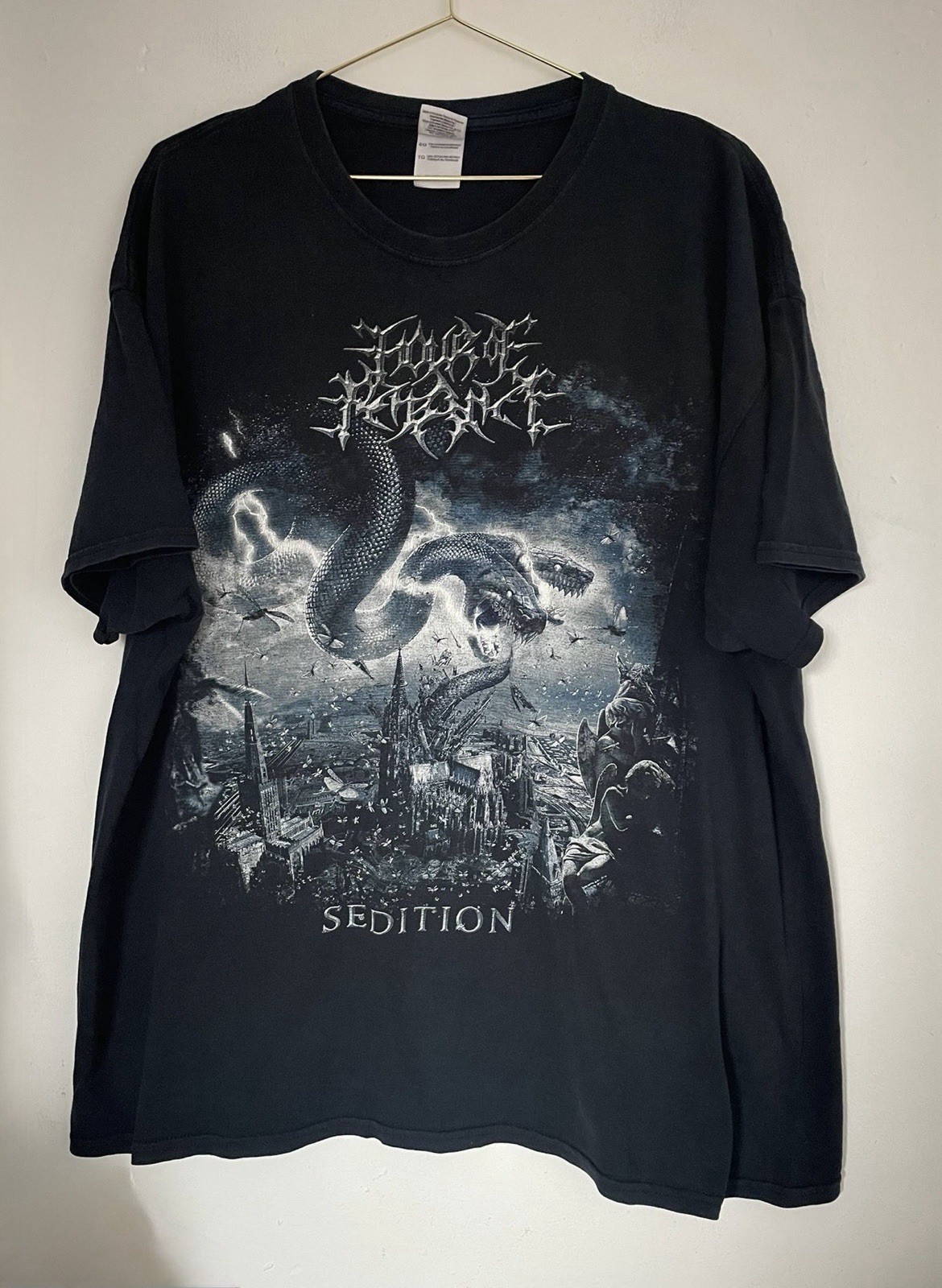 Vintage Hour Of Penance Shirt XL Cannibal Corpse Death Metal Brutal Faded Heavy