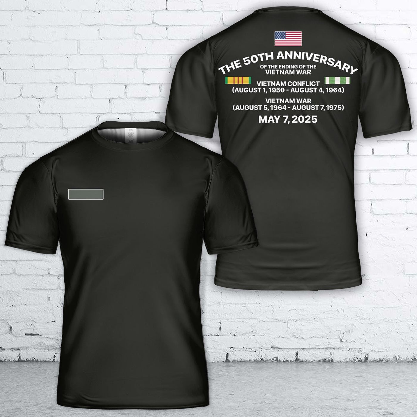 Custom Name Honoring Vietnam Veterans – 50th Anniversary T-Shirt Gift For Dad