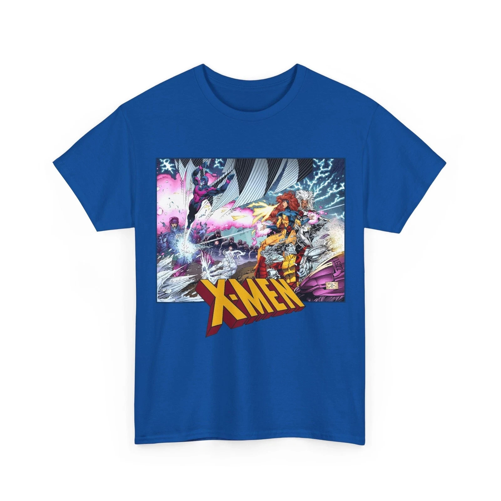 X-Men T-Shirt – Whilce Portacio Art – Storm, Jean Grey, Archangel, Marvel Comics