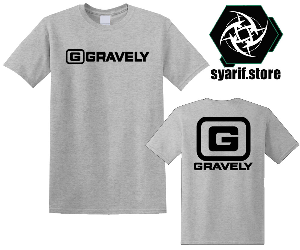 Gravely Tractor Men’s Black Grey T-Shirt Size S-5XL