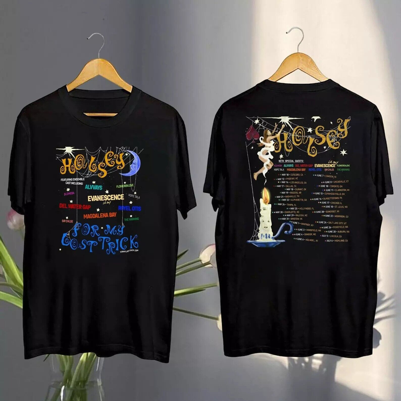 Halsey For My Last Trick The Tour Dates 2025 Shirt, S to 5X for fan