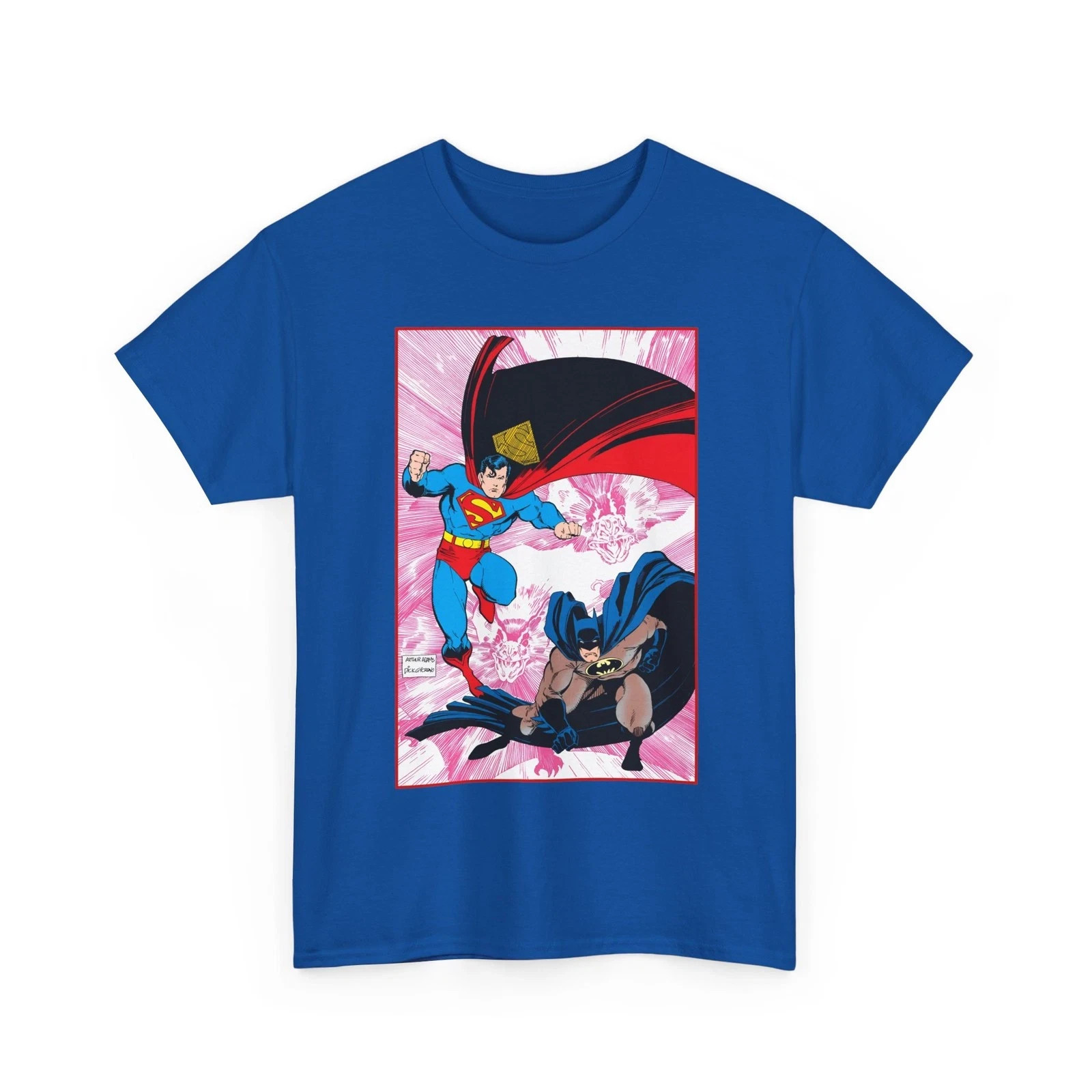 Batman & Superman T-Shirt – Arthur Adams Art – Action Comics Annual #1 Cover, DC