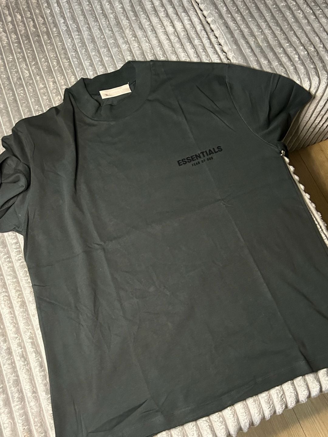 Fear of God Essentials T-Shirt Stretch Limo Black