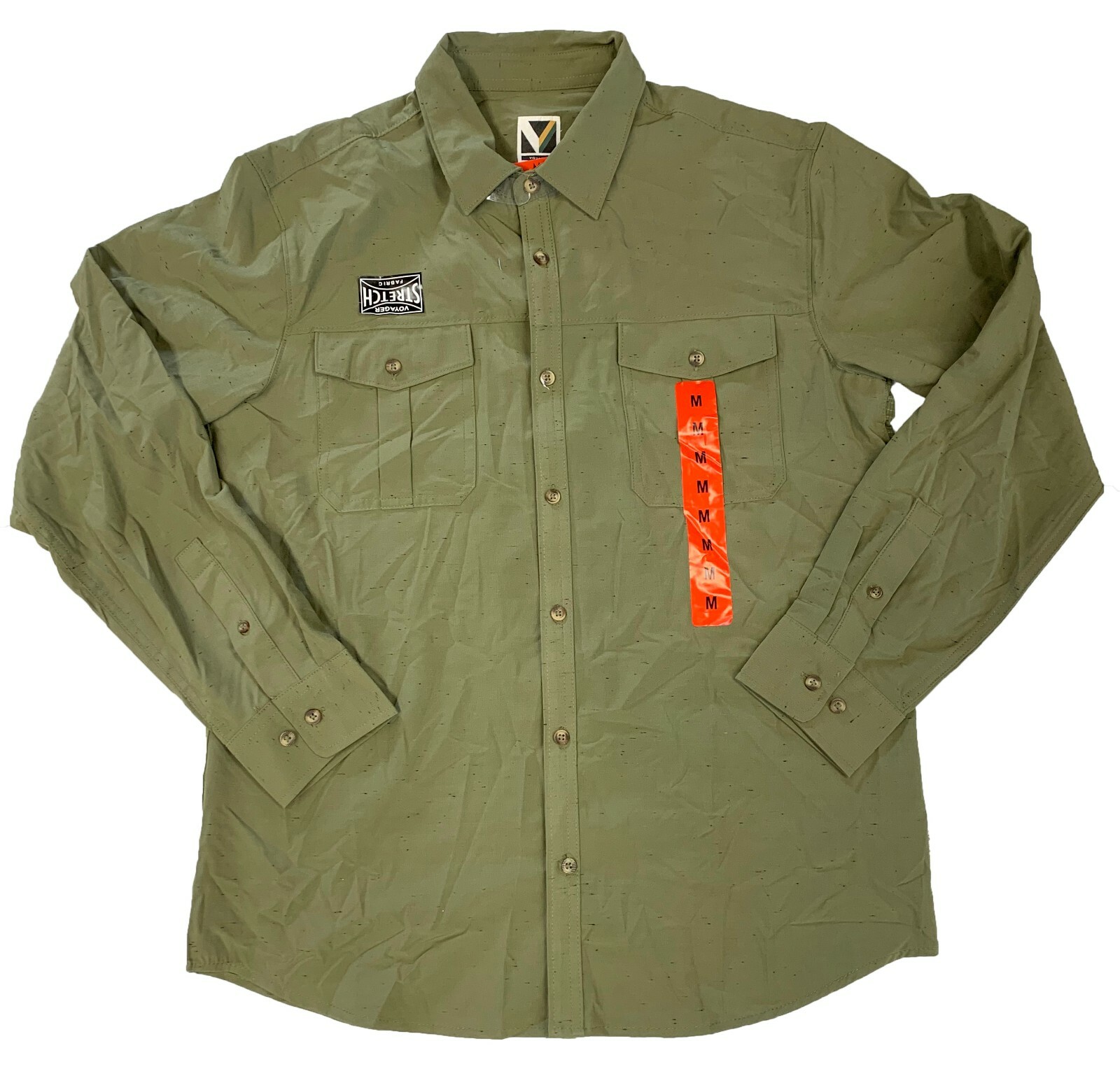 Voyager Men’s L/S Woven Shirts Various Colors